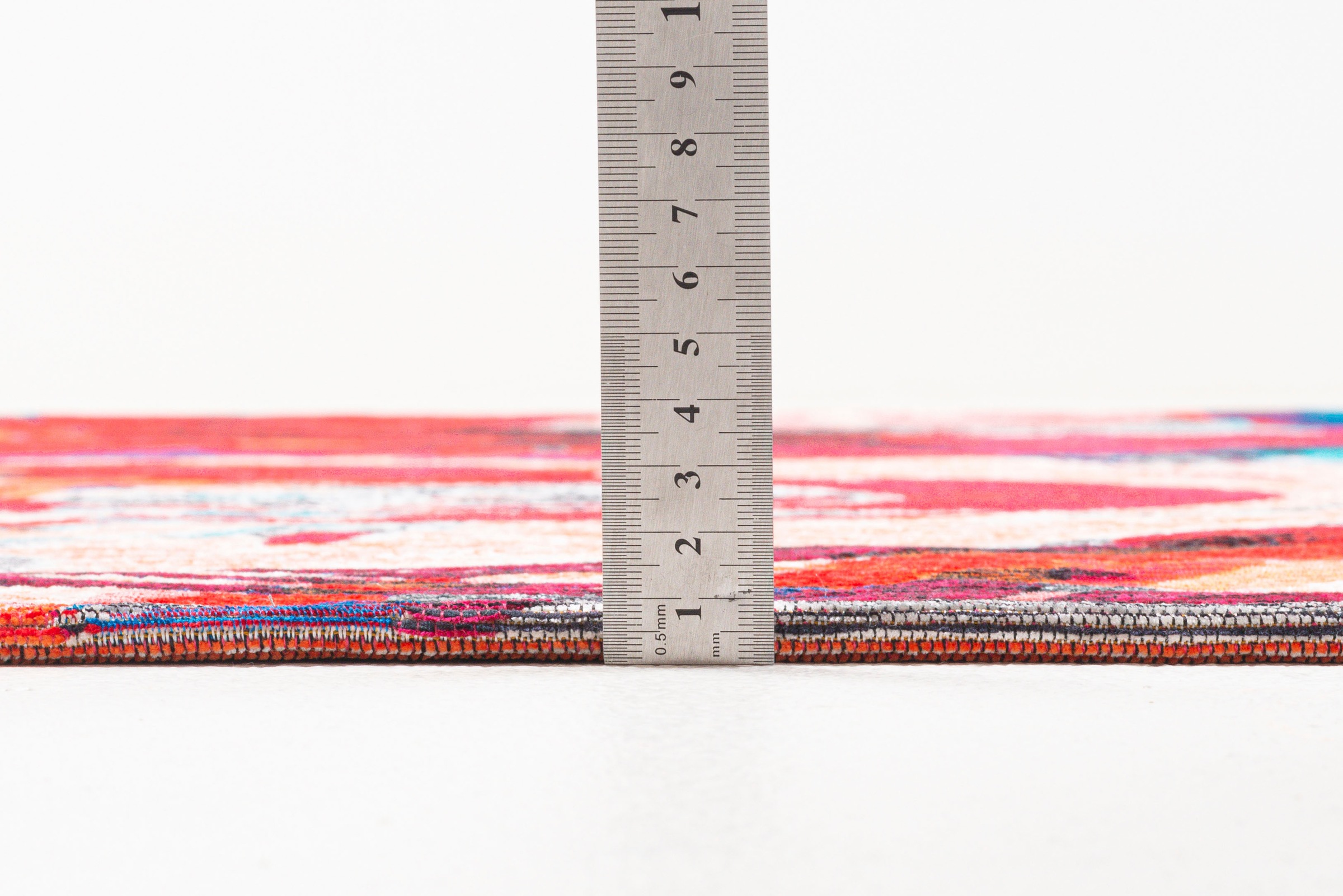 Sansibar Teppich »Keitum 008«, rechteckig, Flachgewebe, modernes Design, Motiv Gläser & gekreuzte Säbel