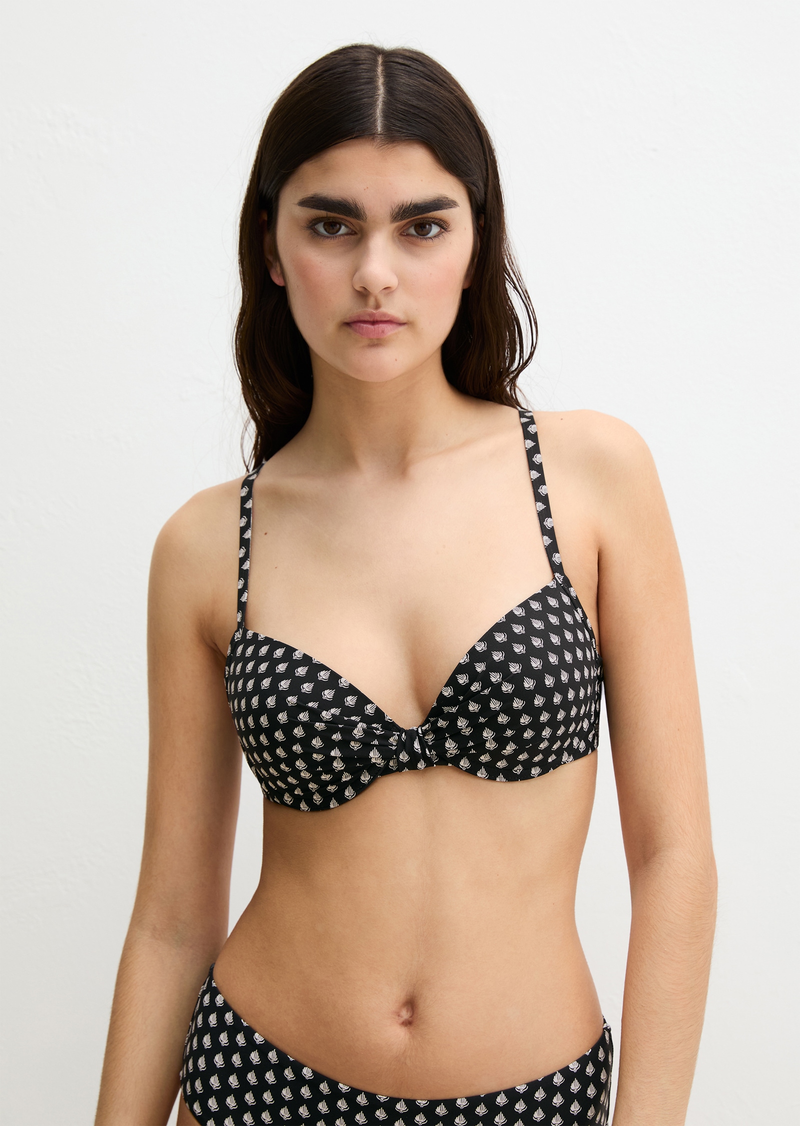 Marc OPolo Bandeau-Bikini-Top "Palm Geo Print" günstig online kaufen