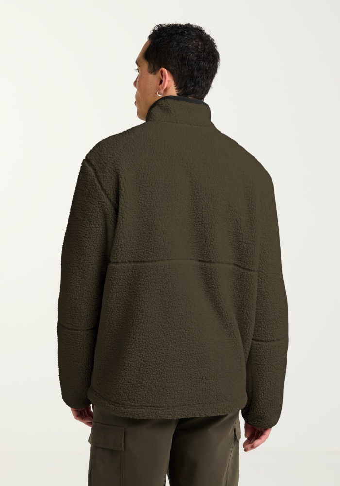 Jack Wolfskin Fleecejacke »STONE LITE JKT M« Sherpa-Fleecejacke, weich, wärmend