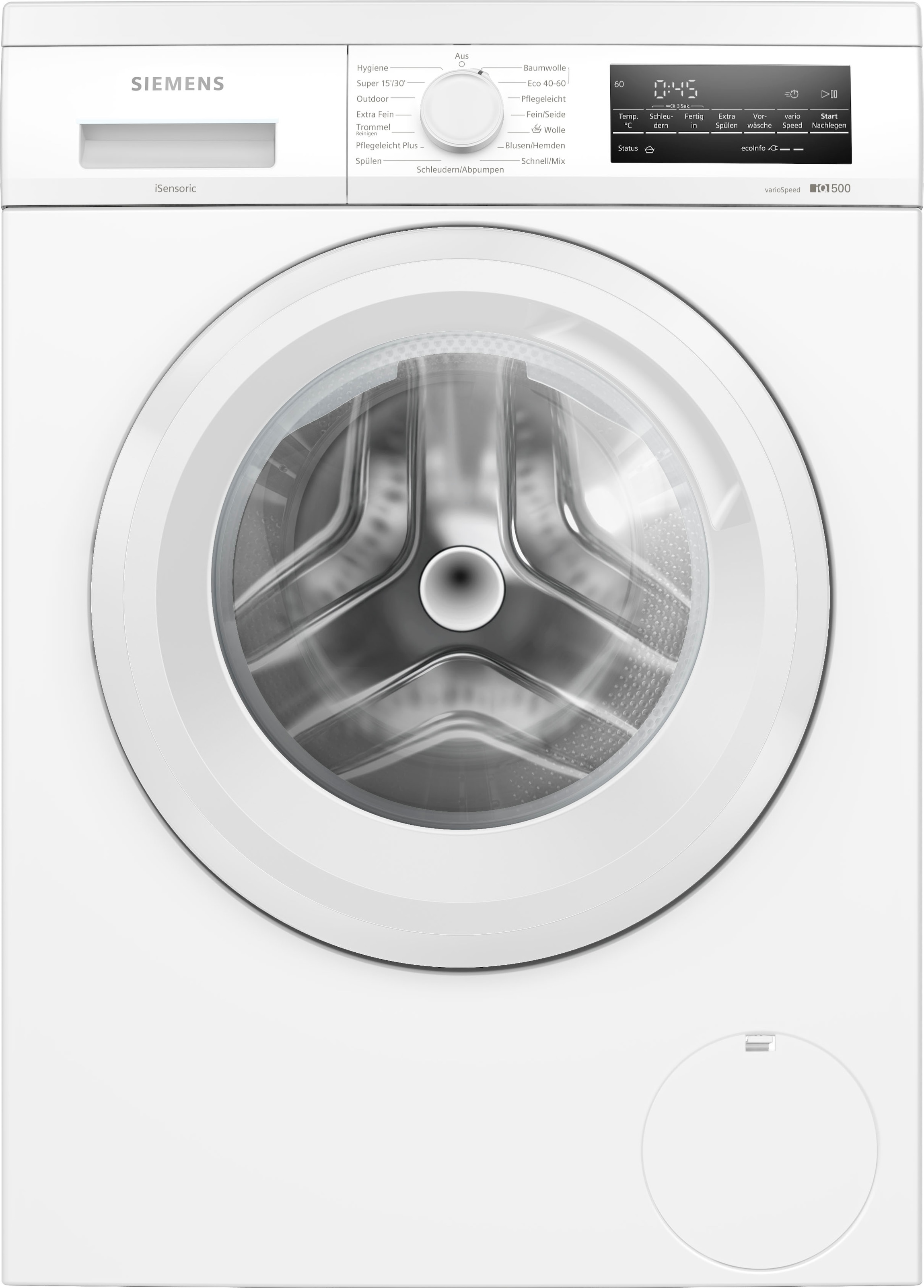 SIEMENS Waschmaschine iQ500 "WU14UT22" 9 kg 1400 U/min Unterbaufähig, Outdo günstig online kaufen