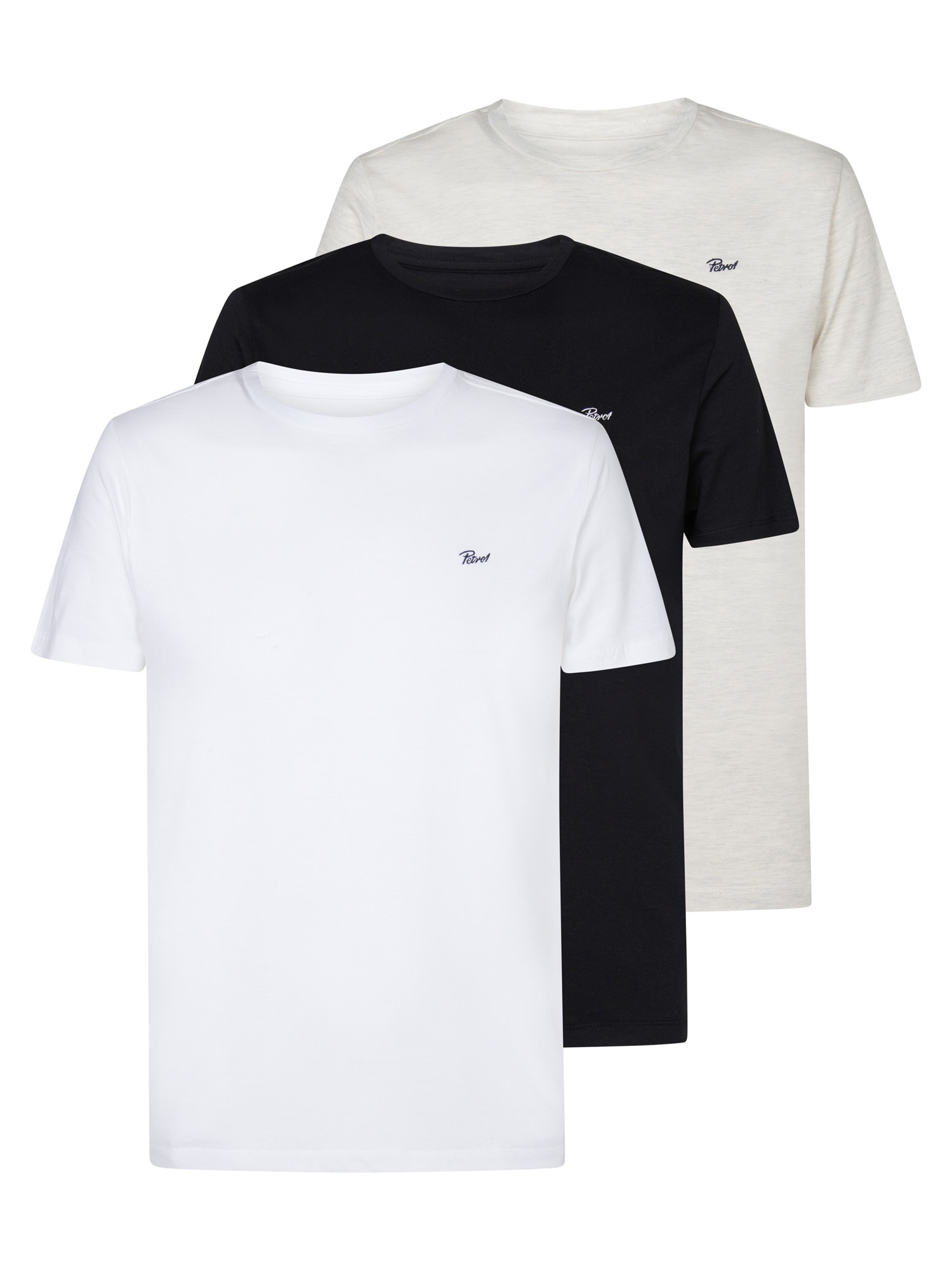 Petrol Industries T-Shirt Packung, 3er-Pack