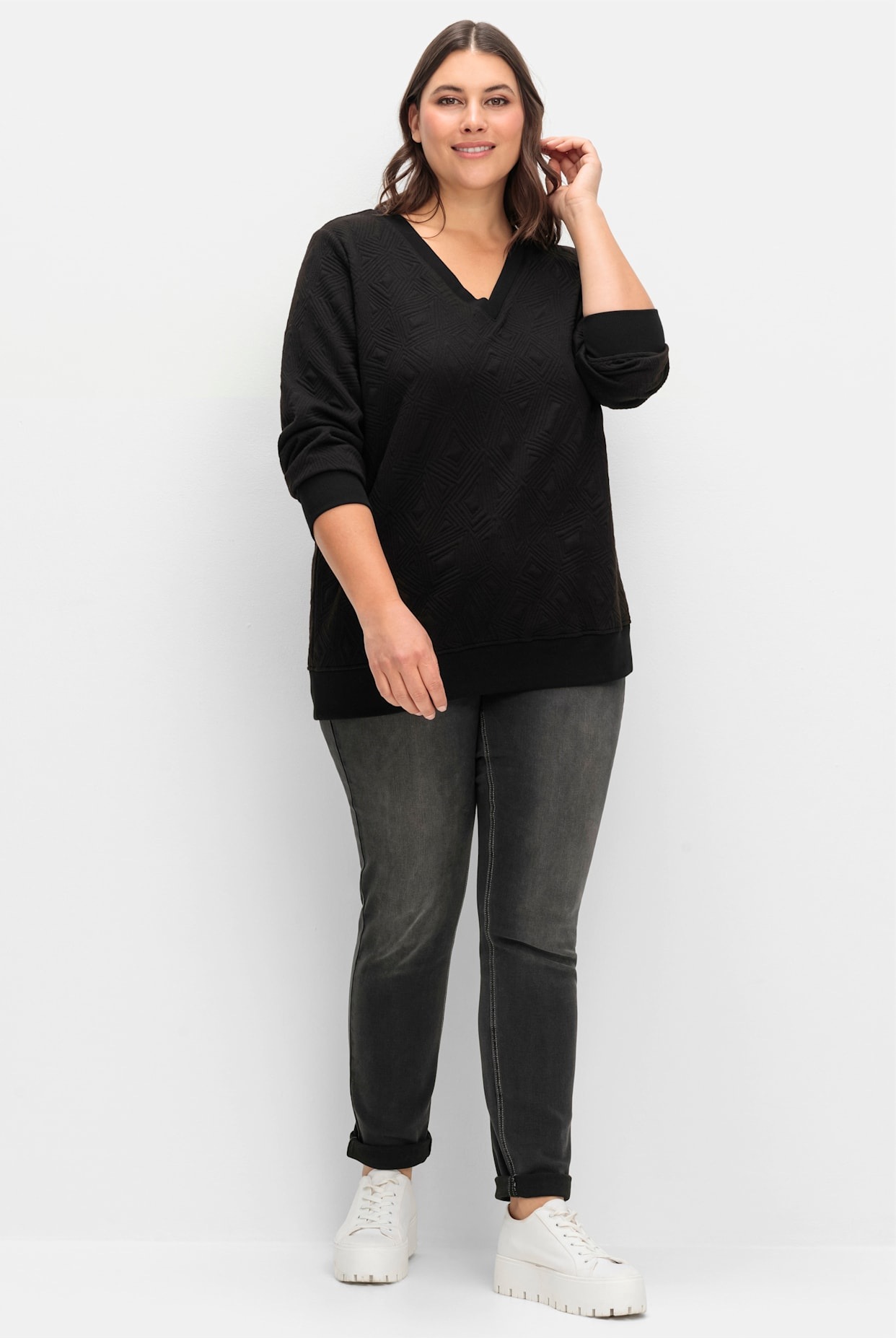 Sheego Sweatshirt günstig online kaufen