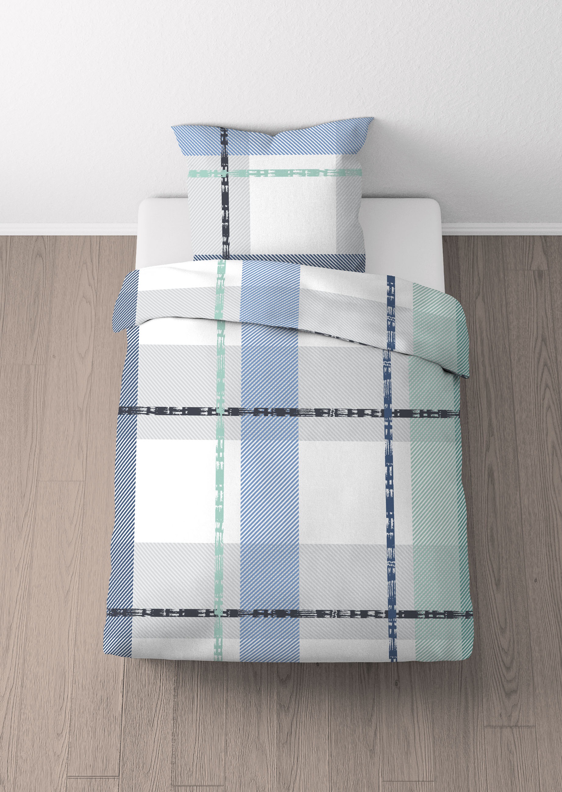 Castell - Markenbettwäsche Bettwäsche "0260746" 2 Stk. tlg. absolut bügelfr günstig online kaufen