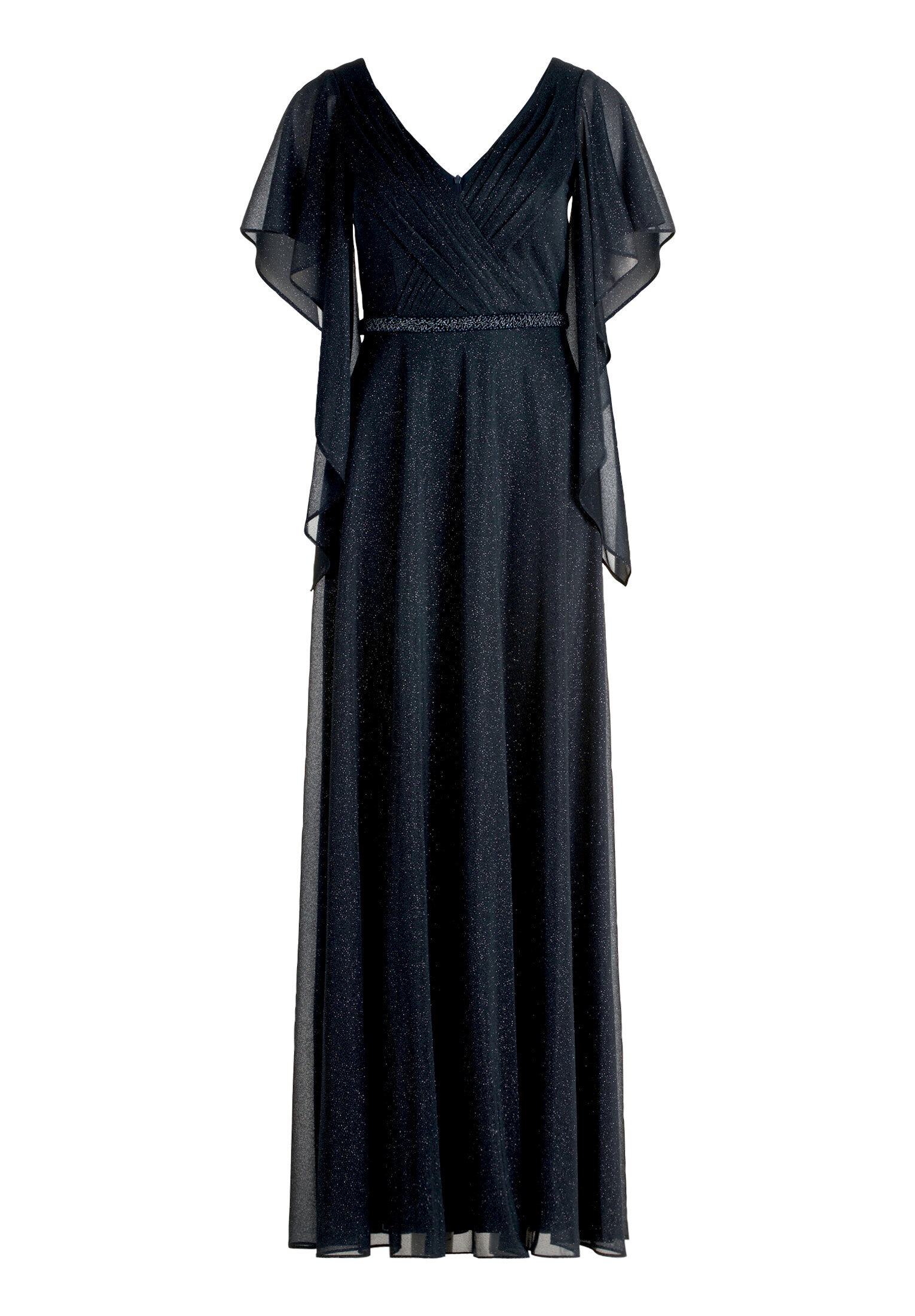 Vera Mont Abendkleid »Damen im Glitzer-Look« Ohne Tasche Falten