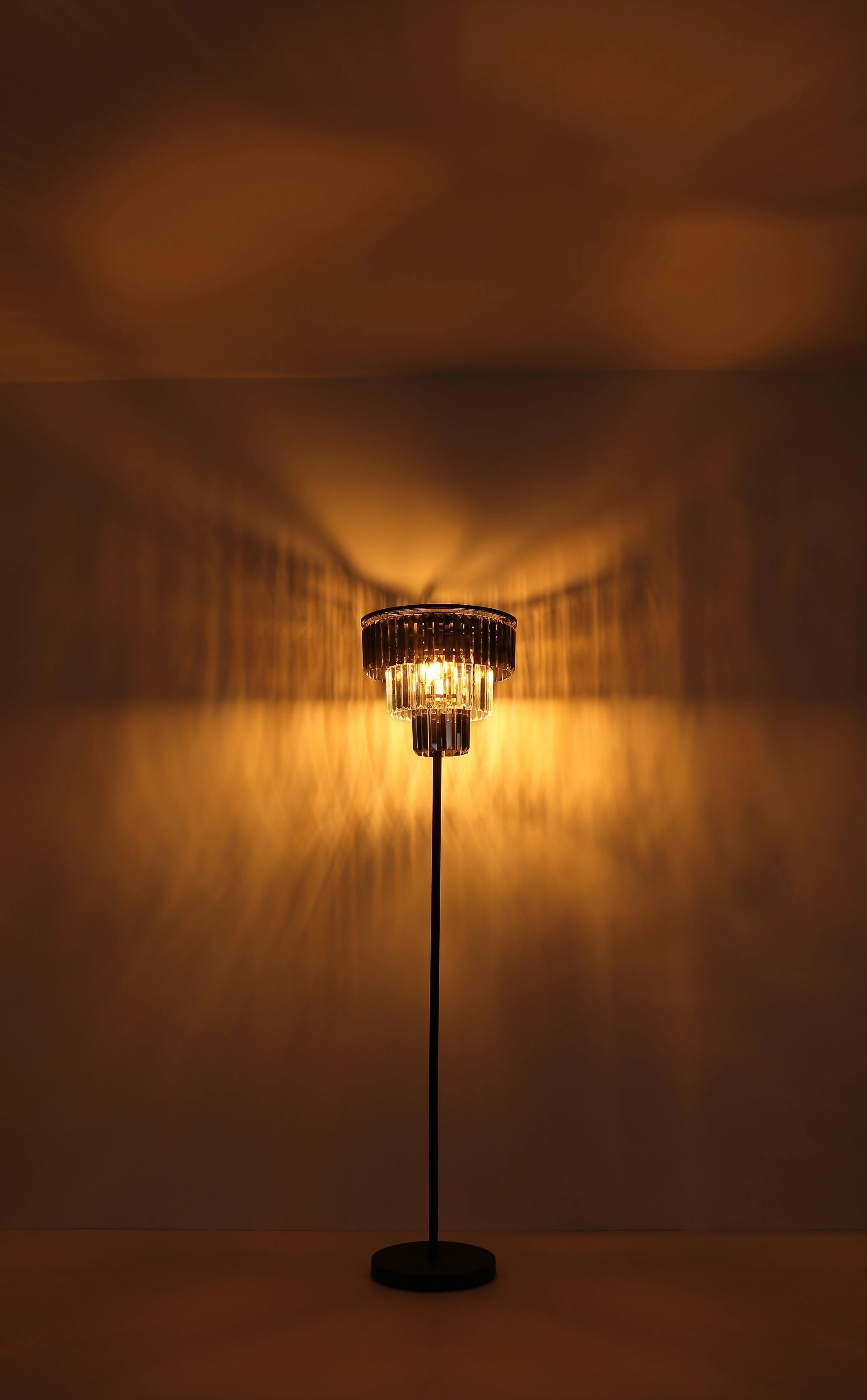 GLOBO LIGHTING Stehlampe »NAXIS«, Leuchtmittel E27 | ohne Leuchtmittel, Fußtrittschalter