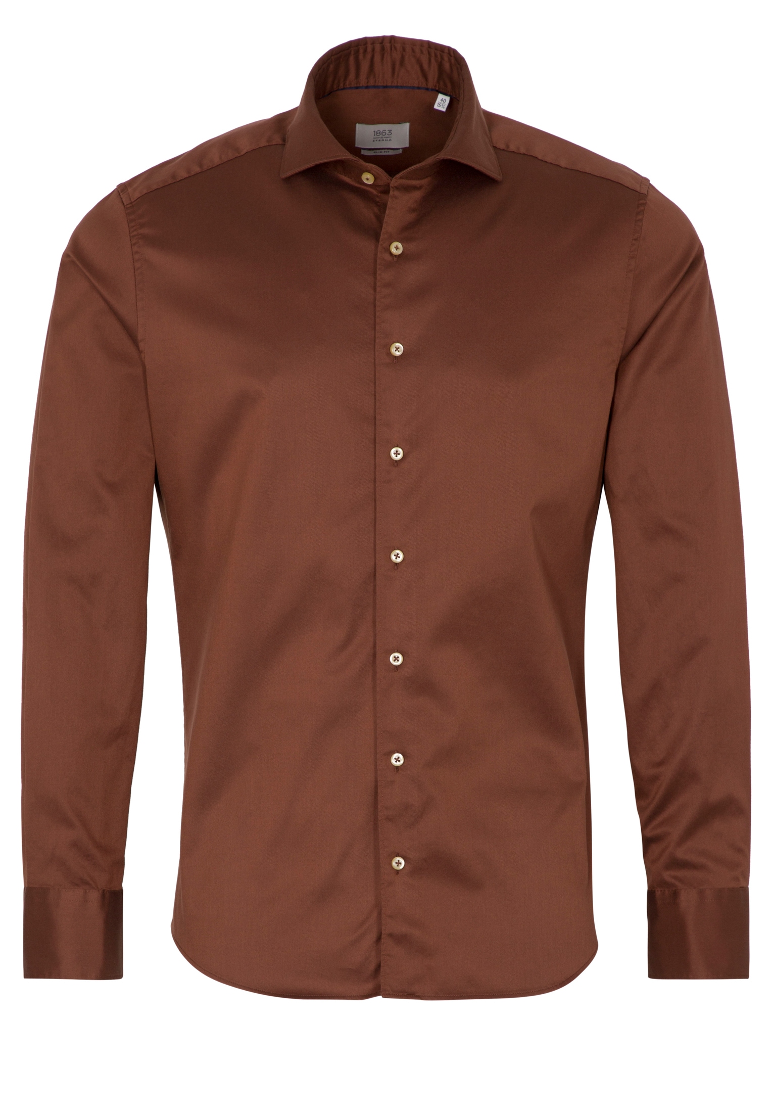 Eterna Langarmhemd »SLIM FIT«, EASY IRON (bügelleicht)