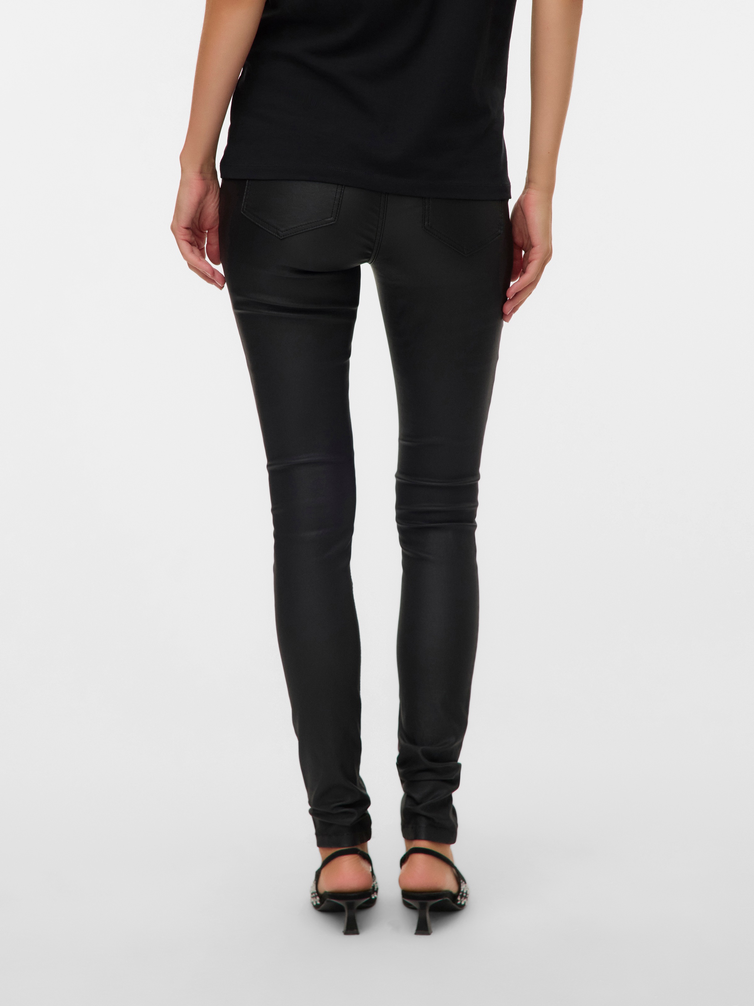 Mamalicious Umstandsjeans "MLSANTOS SLIM COATED HB JEANS NOOS" günstig online kaufen