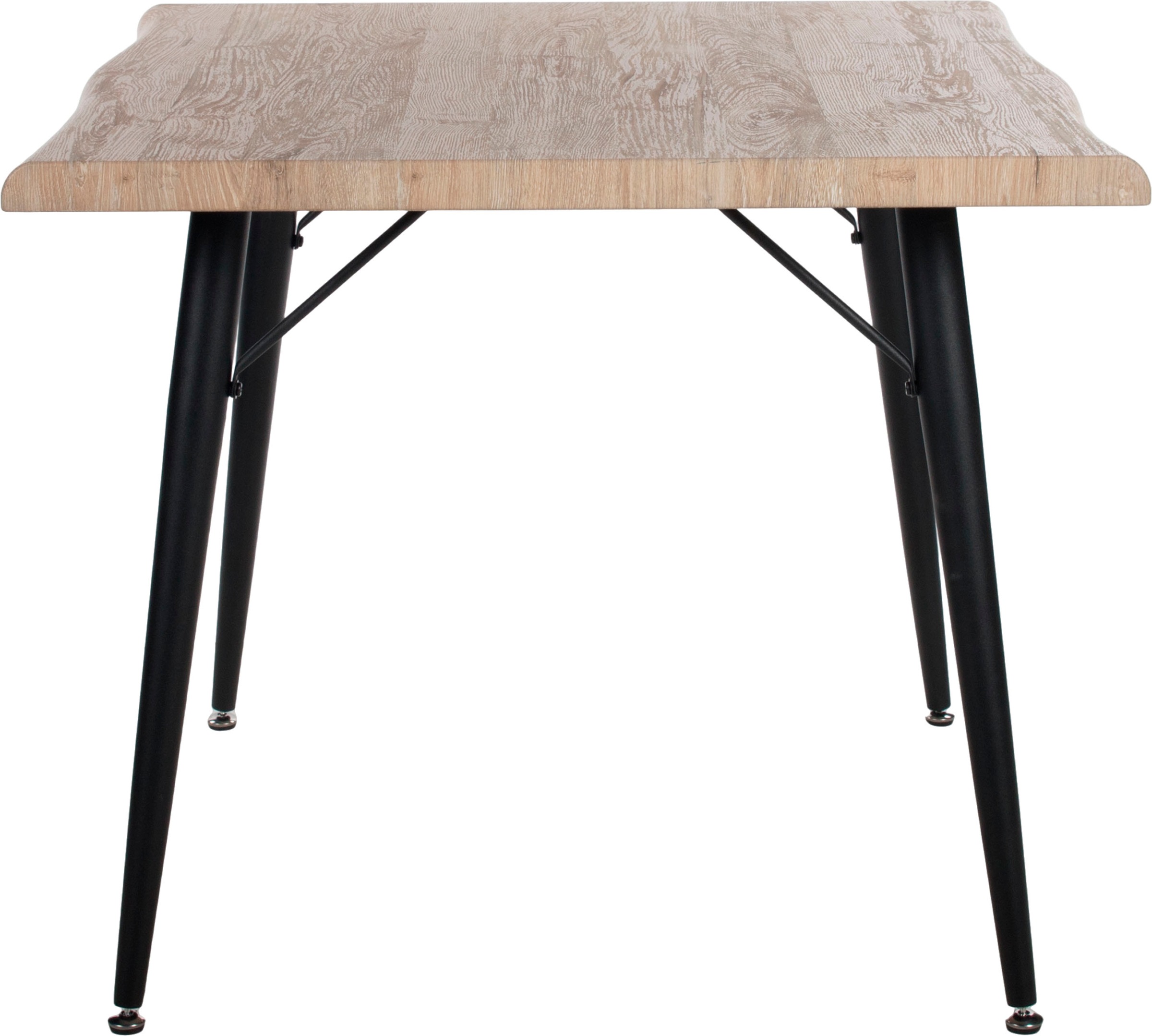 Duo Collection Esstisch "Tailin Tisch Baumkantentisch", Massives Metallgest günstig online kaufen