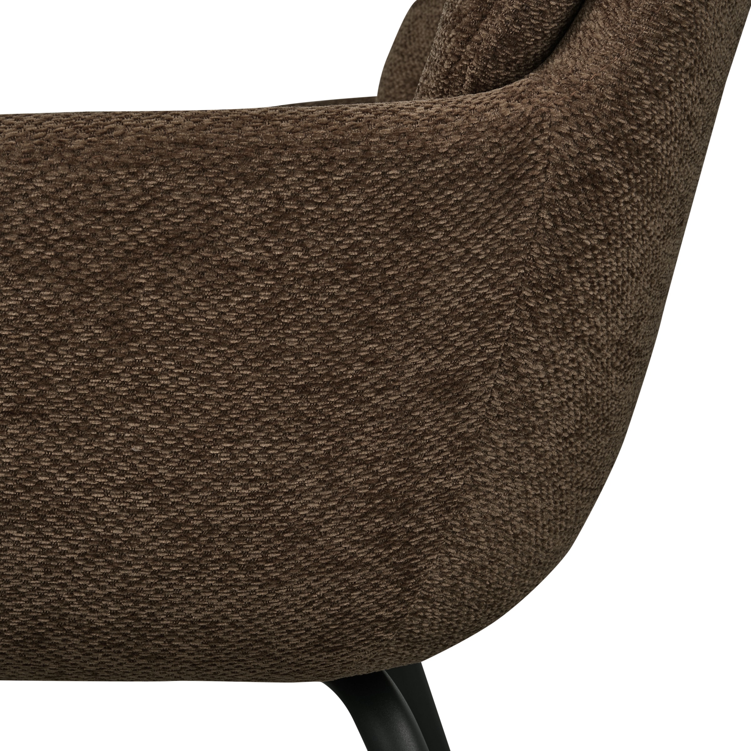 WOOOD Esszimmerstuhl »Runa mit Chenille-Bezug und Armlehnen B 57 x T 59 x H 82 cm (2er-Set)« ()