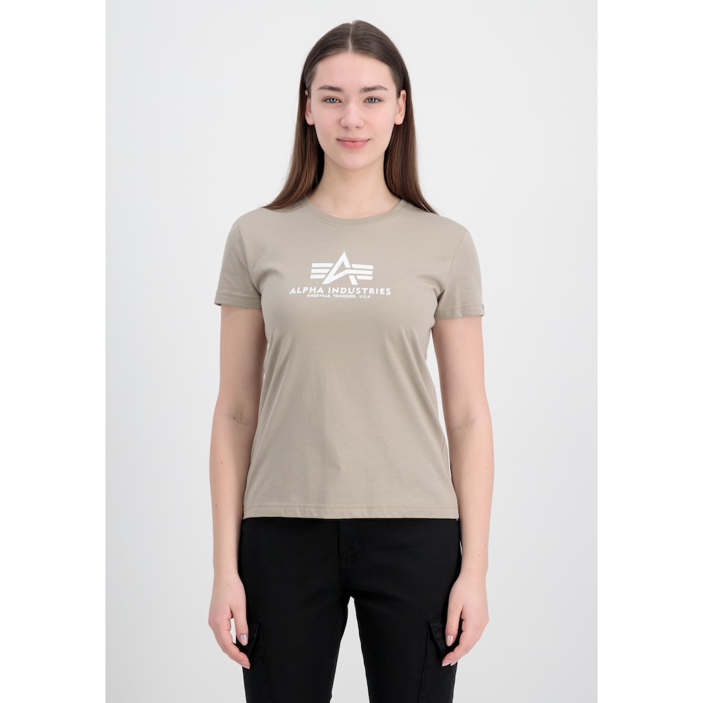 Alpha Industries T-Shirt »ALPHA INDUSTRIES Women - T-Shirts New Basic T Wmn«