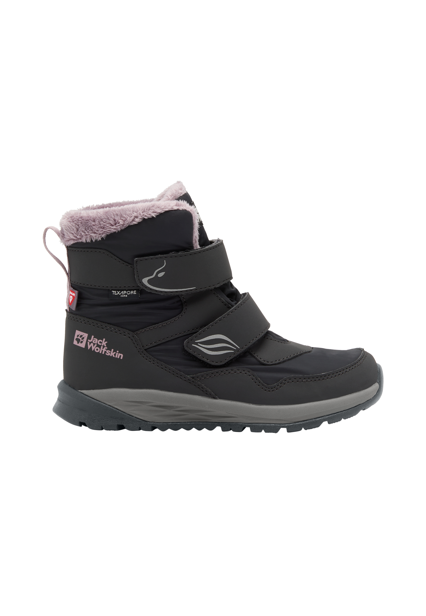 Jack Wolfskin Winterboots »POLAR BEAR-G TEXAPORE MID VC K«, Snowboots, Winterstiefel, Winterschuhe, wasserdicht & gefüttert