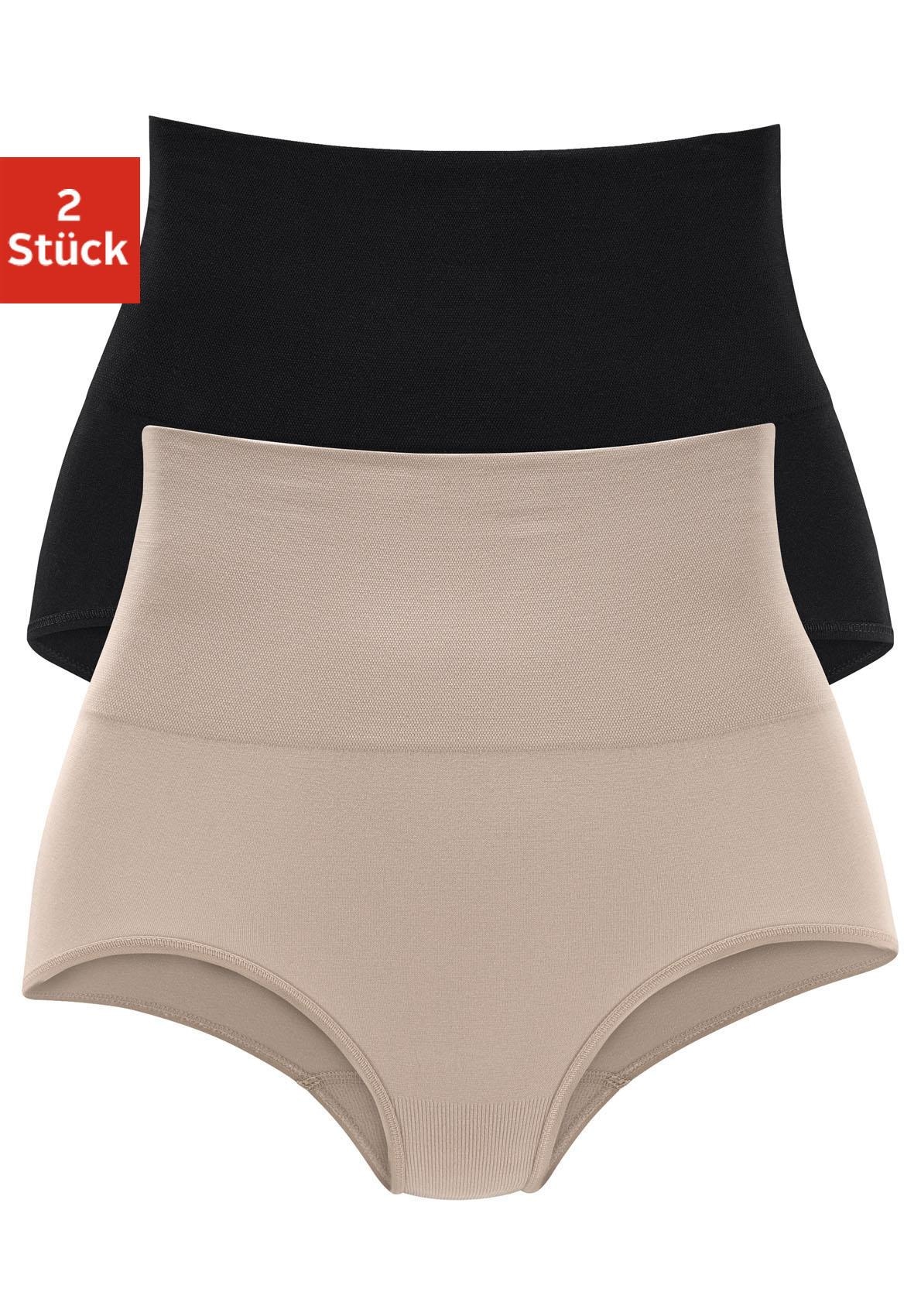 petite fleur by Lascana Formslip 2er-Pack, shape wear, unifarben, Baumwollmischung