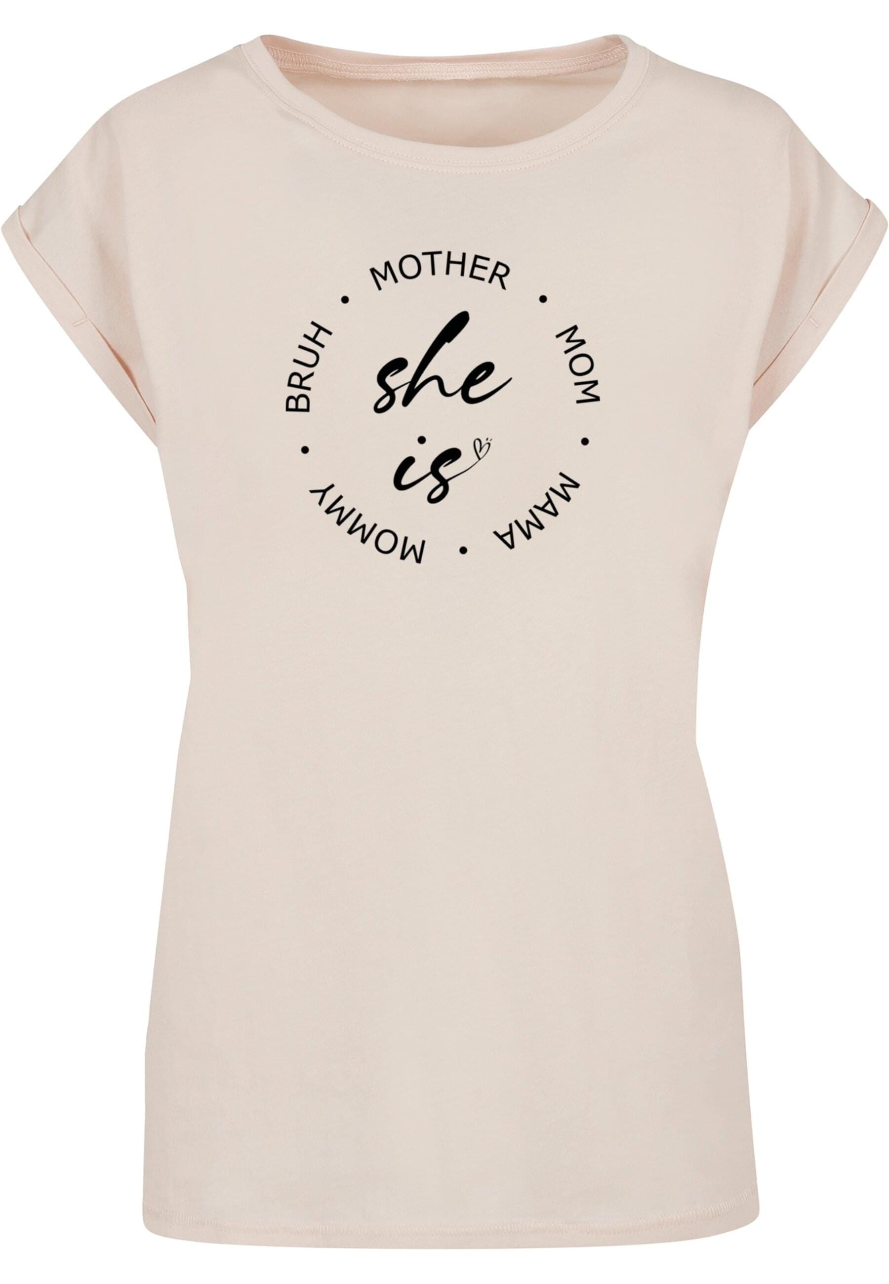 Merchcode T-Shirt "Merchcode Damen Ladies Mothers Day - She is T-Shirt" 1 S günstig online kaufen