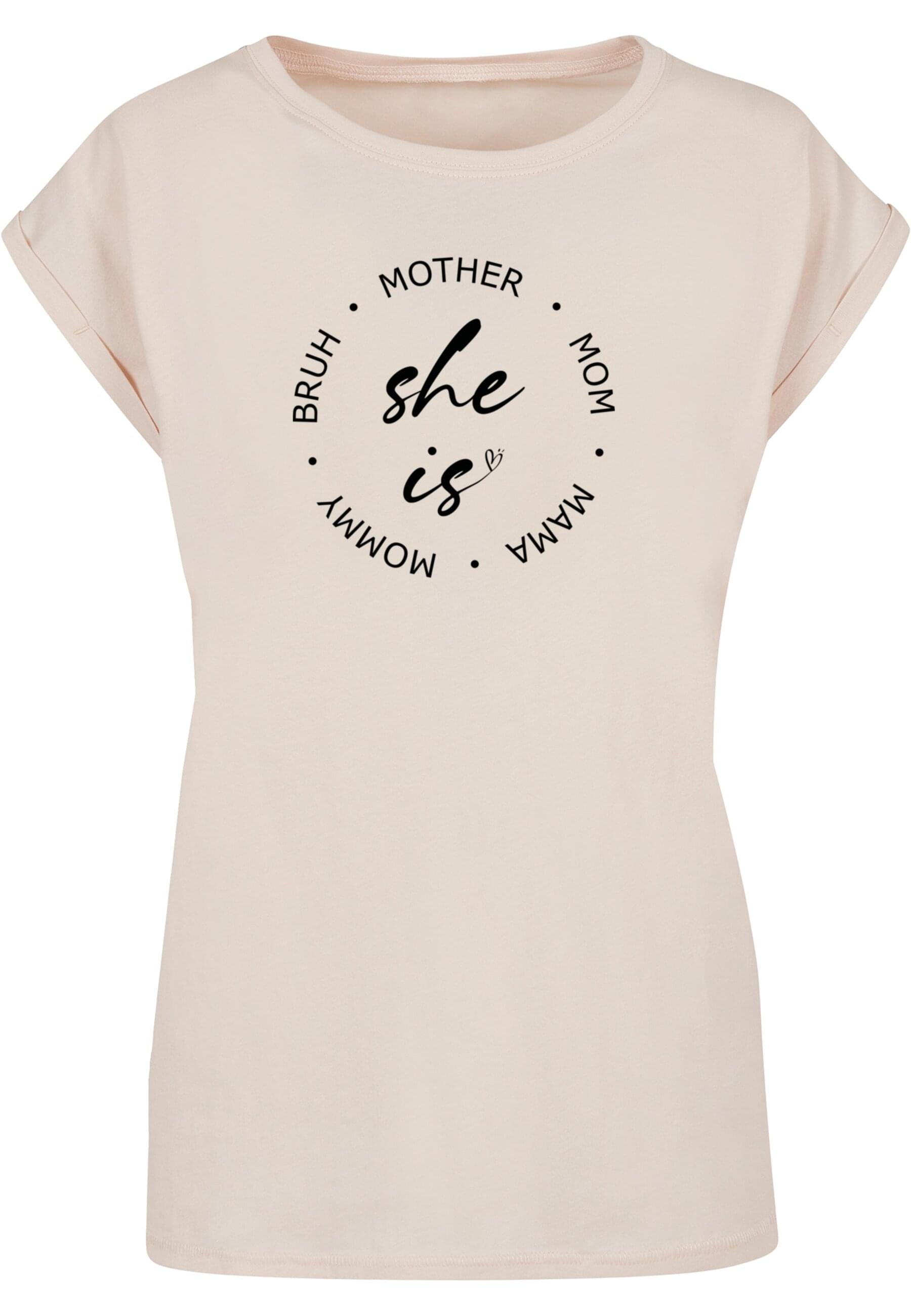 Merchcode T-Shirt "Merchcode Damen Ladies Mothers Day - She is T-Shirt" günstig online kaufen