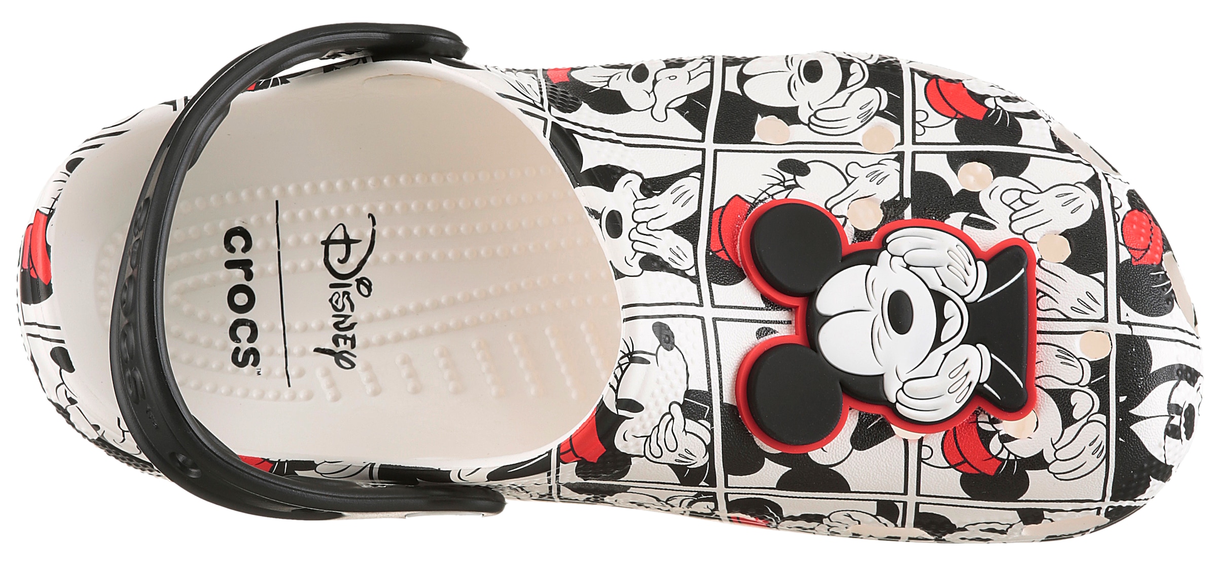 Crocs Clog »Mickey and Minnie Classic Clog«, mit Fersenriemen