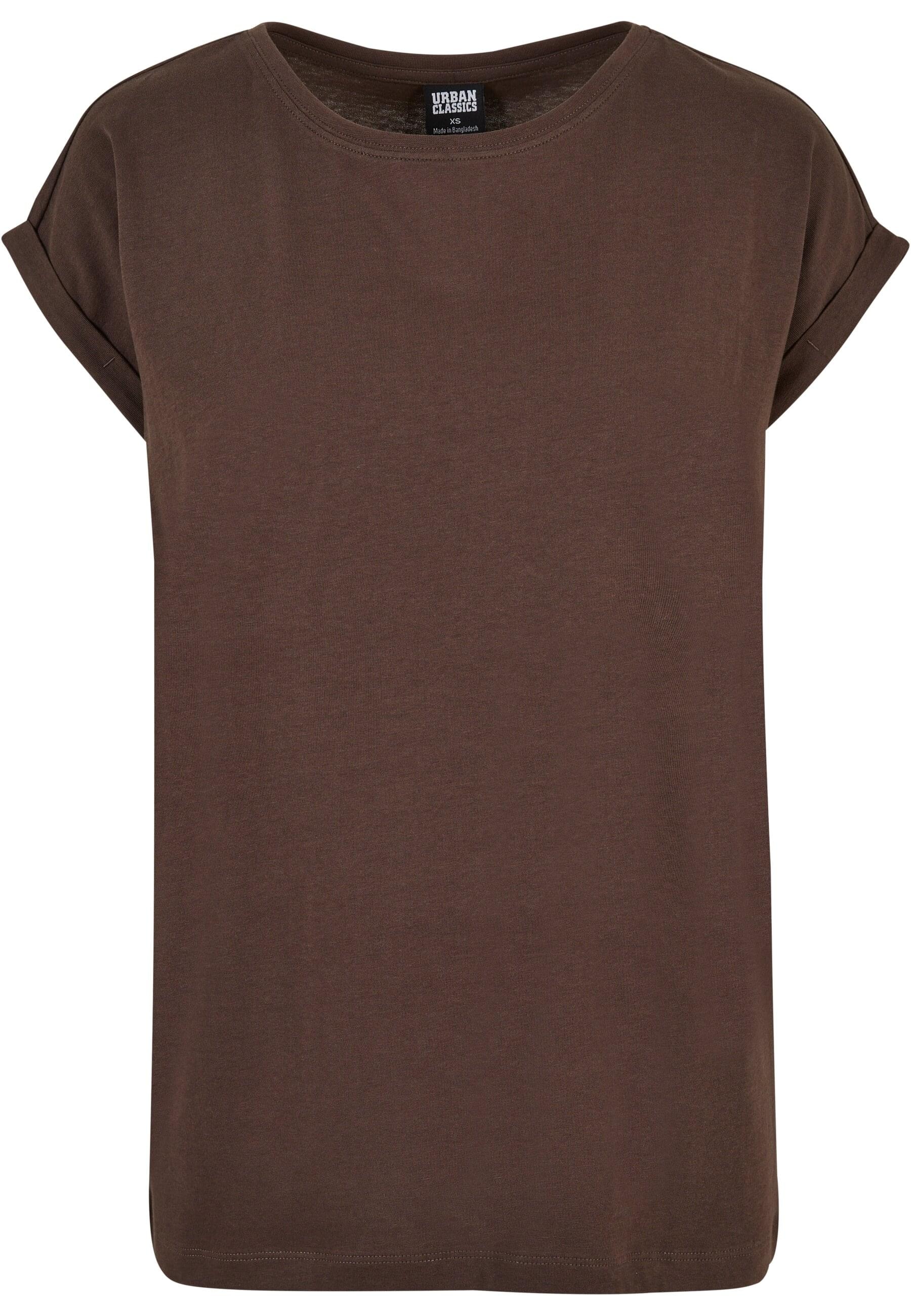 URBAN CLASSICS Kurzarmshirt "Urban Classics Damen Ladies Extended Shoulder günstig online kaufen
