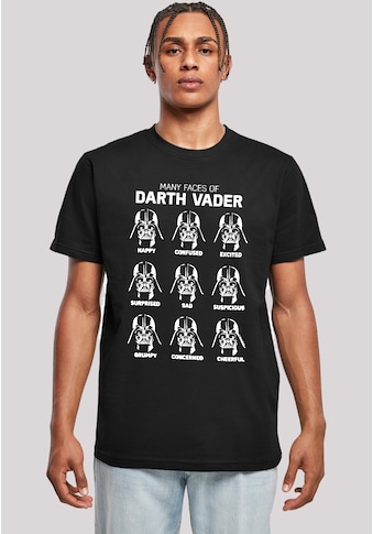 T-Shirt »Star Wars The Many s Of Darth Vader«