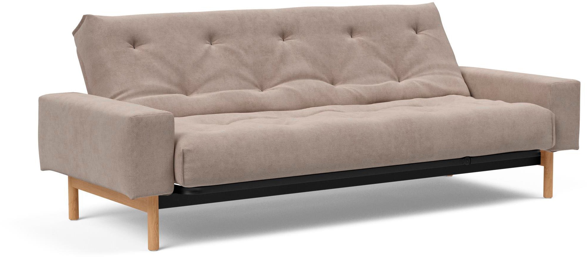 INNOVATION LIVING ™ Schlafsofa »MIMER«, Taschenfederkernmatratze, Breite Liegefläche 140 cm