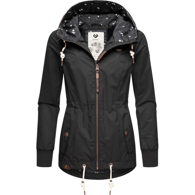 | Kapuze Outdoorjacke »Danka«, stylische mit BAUR mit großer Übergangsjacke Kapuze, kaufen Ragwear