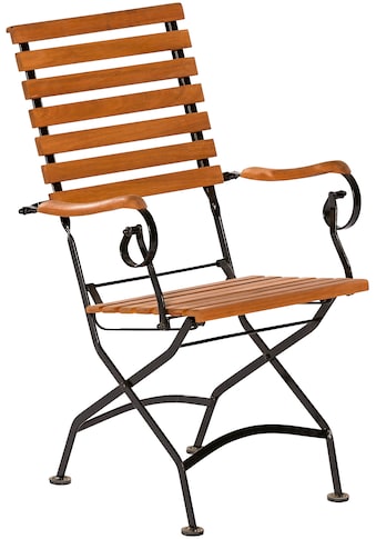 MERXX Sodo kėdė (1 St.) Eukalyptusholz klapp...