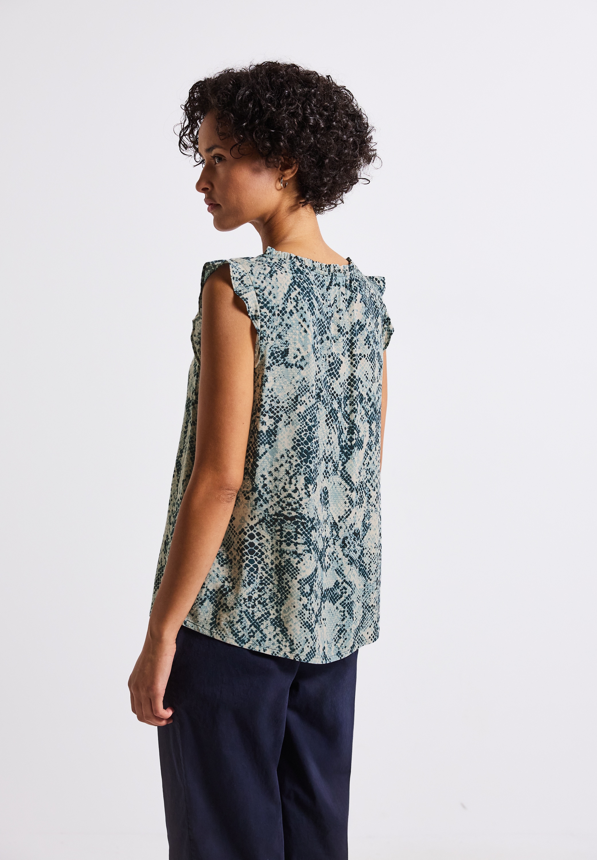STREET ONE Blusentop, aus softer Viskose