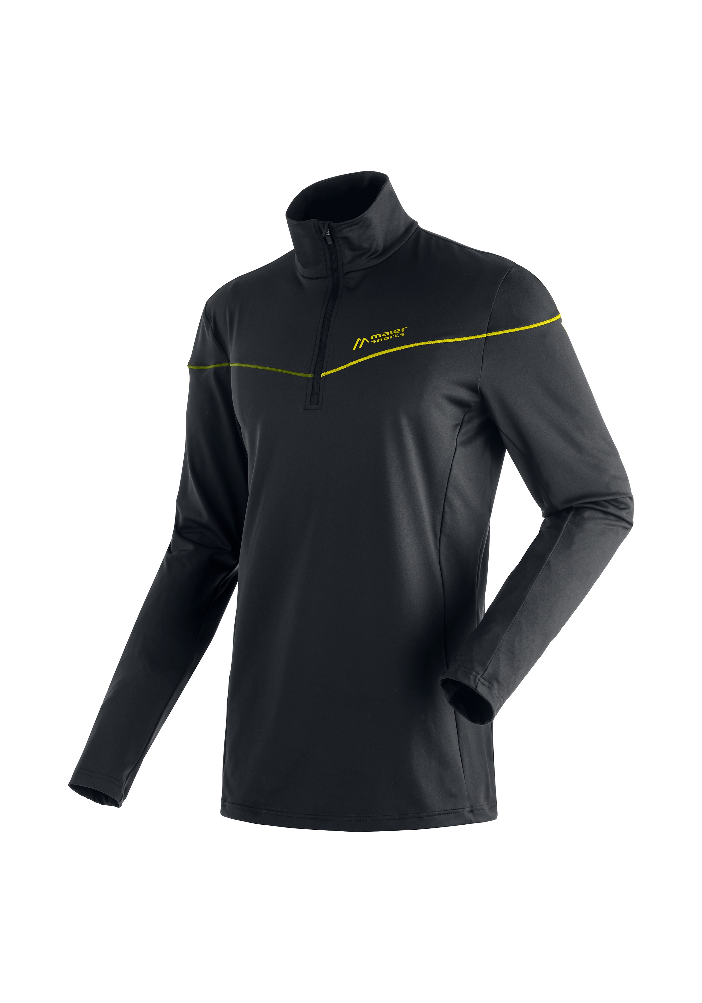Maier Sports Langarmshirt »Nago 2.0« Warmer Midlayer mit viel Bewegungsfreiheit