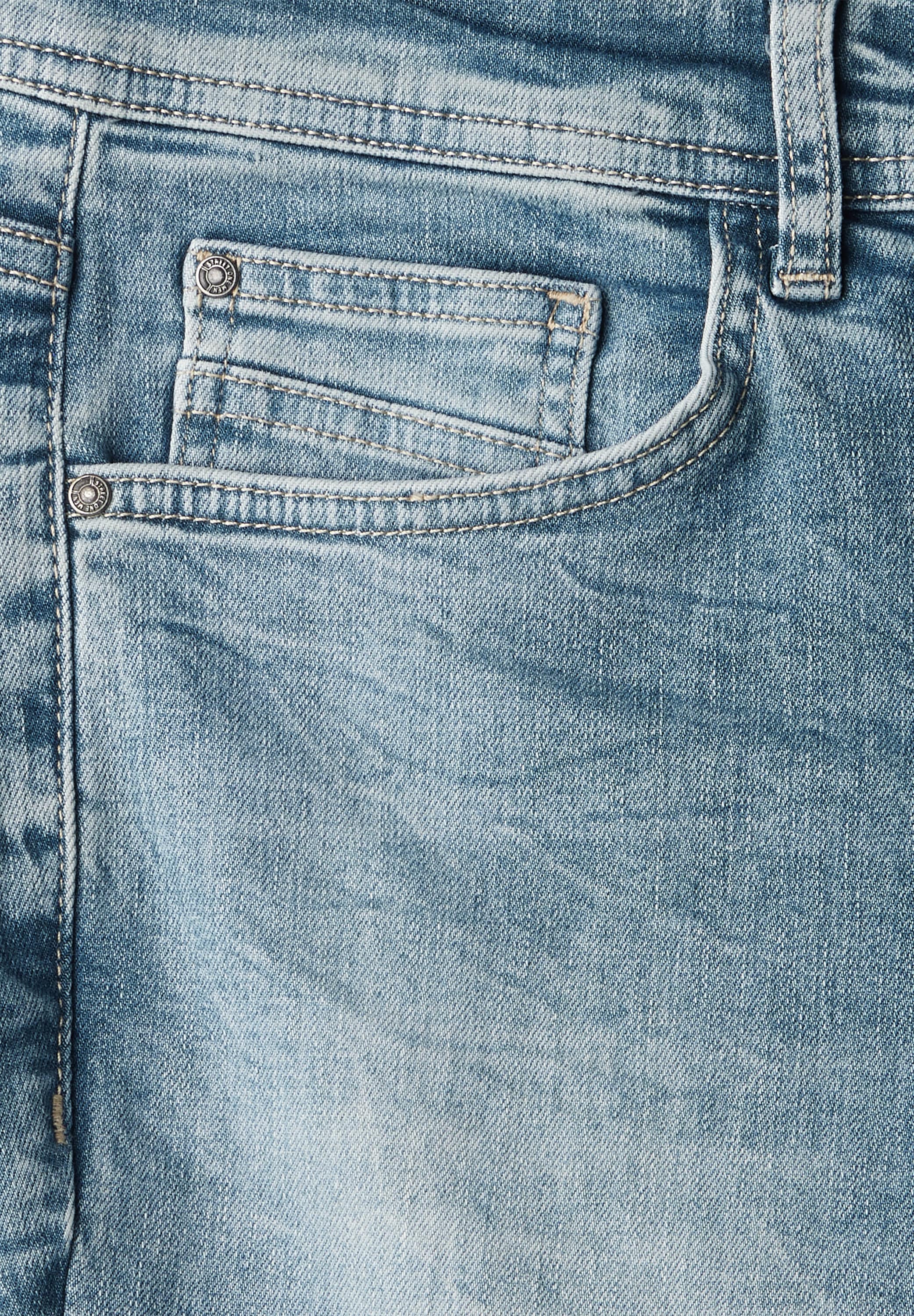 STREET ONE MEN Slim-fit-Jeans, 5-Pocket-Style
