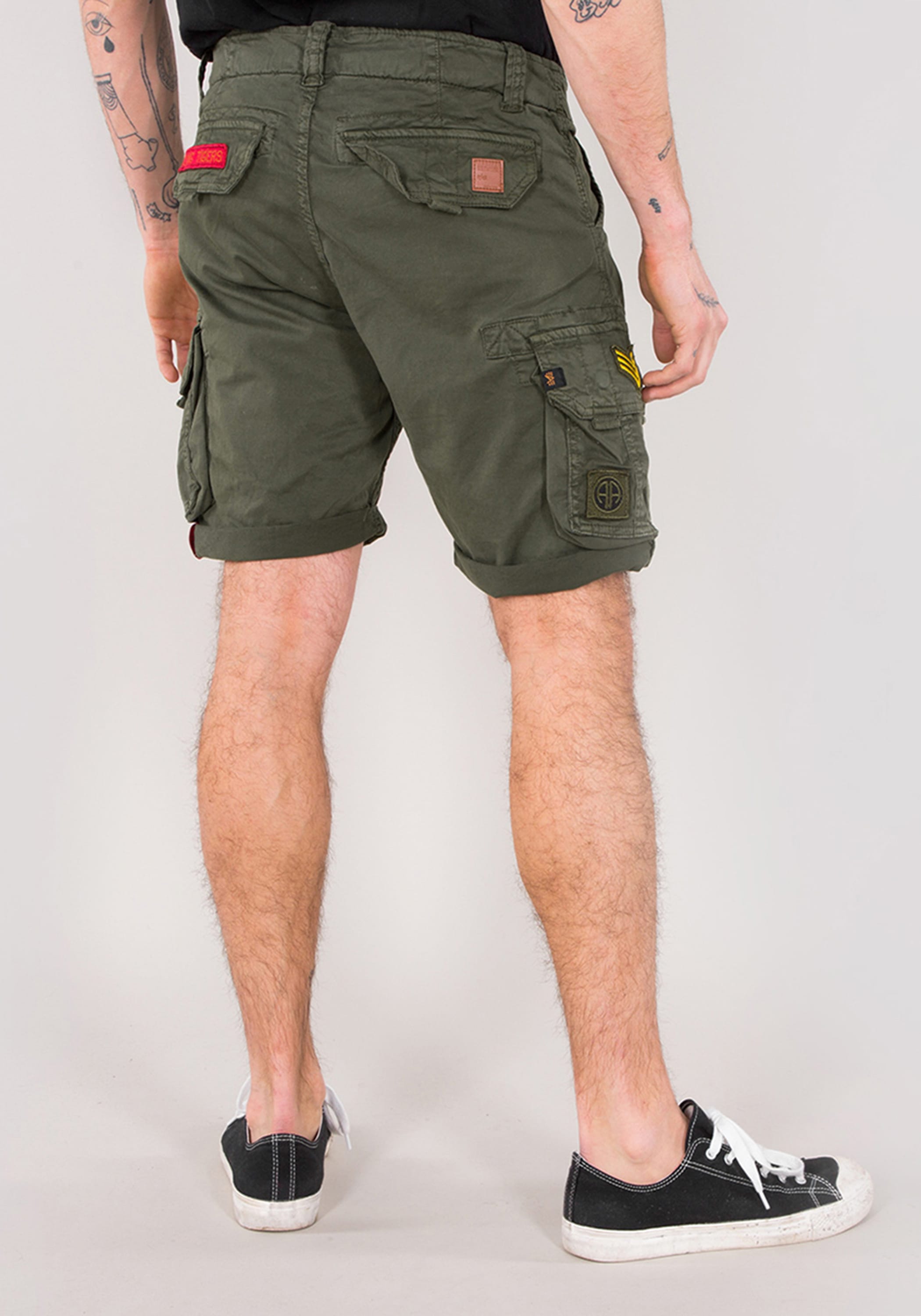 Alpha Industries Shorts »Alpha Industries Men - Shorts Crew Short Patch«