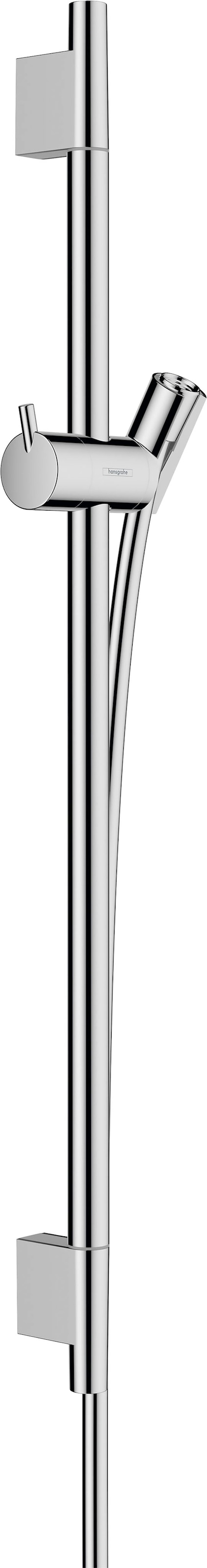 hansgrohe Brausehalter »Puro«, (Brausestange, Brauseschlauch, Handbrausehalterung), 65cm, mit Isiflex Duschschlauch 160cm