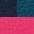 pink, navy, petrol