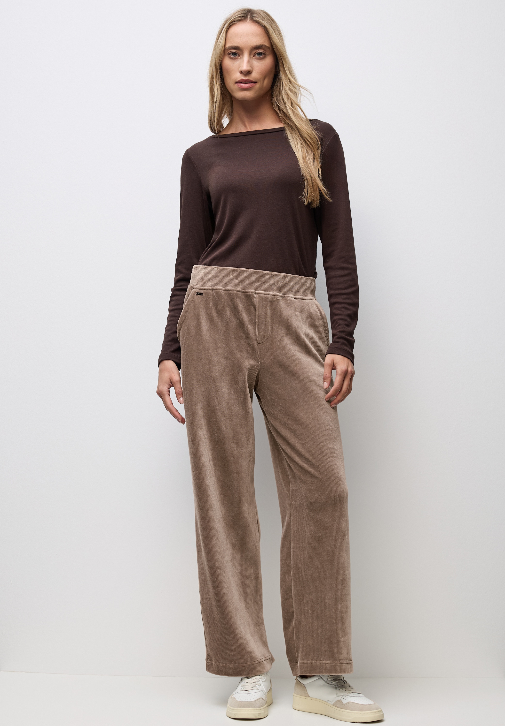 STREET ONE Cordhose, High Waist