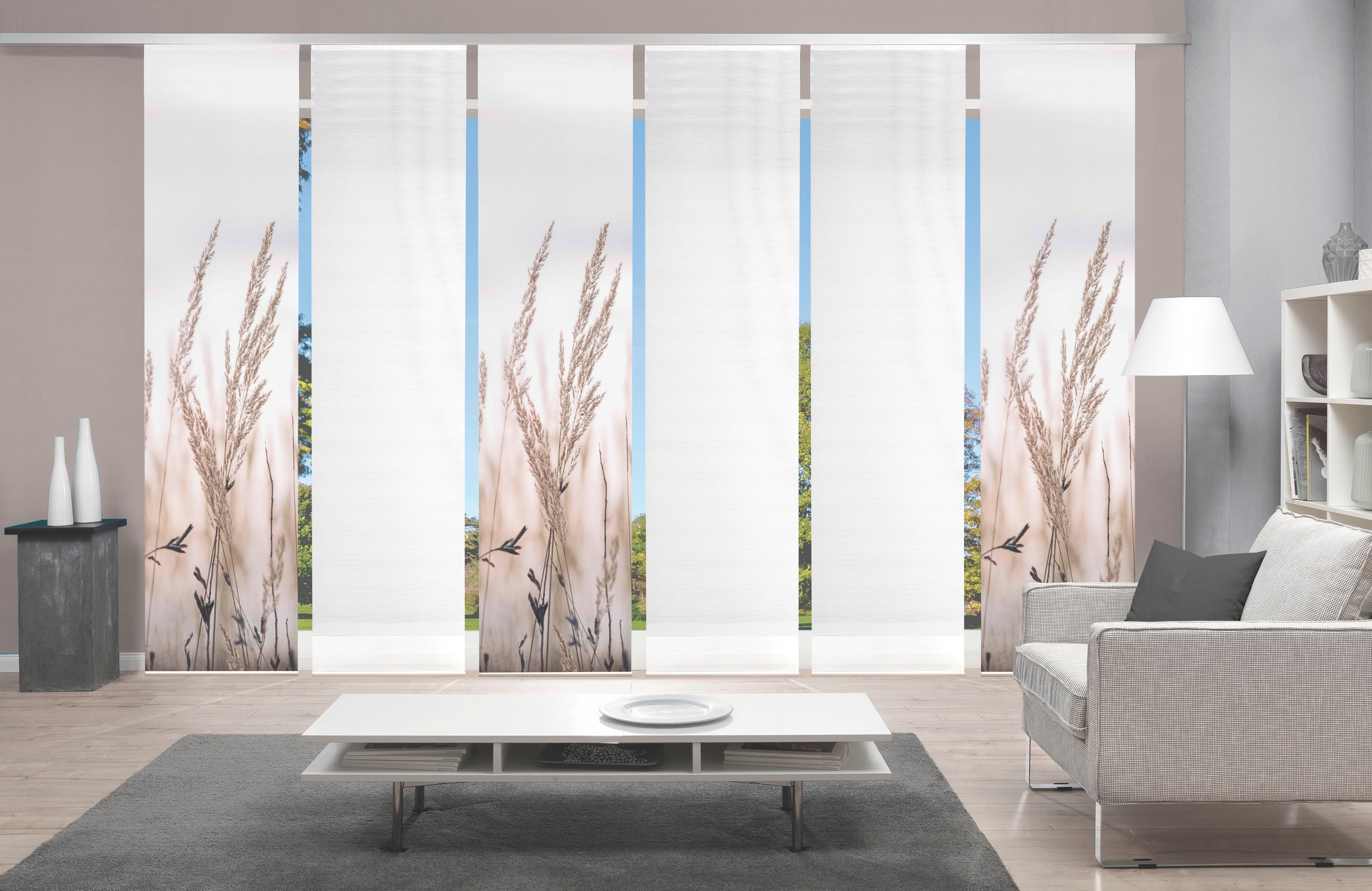 Vision S Schiebegardine "RELVA" Paneelwagen 1 Stk. tlg. DIGITALDRUCK günstig online kaufen