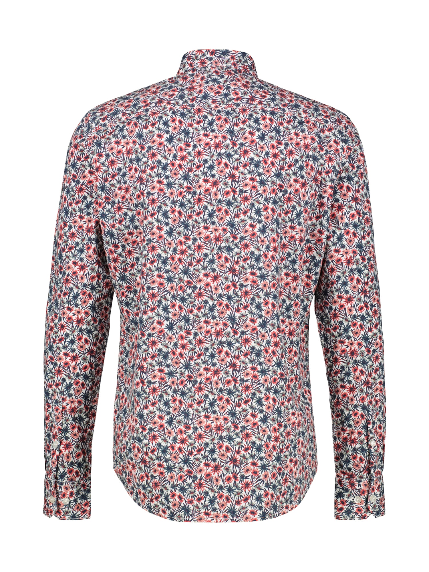 LERROS Langarmhemd »LERROS Langarmhemd, floral bedruckt«