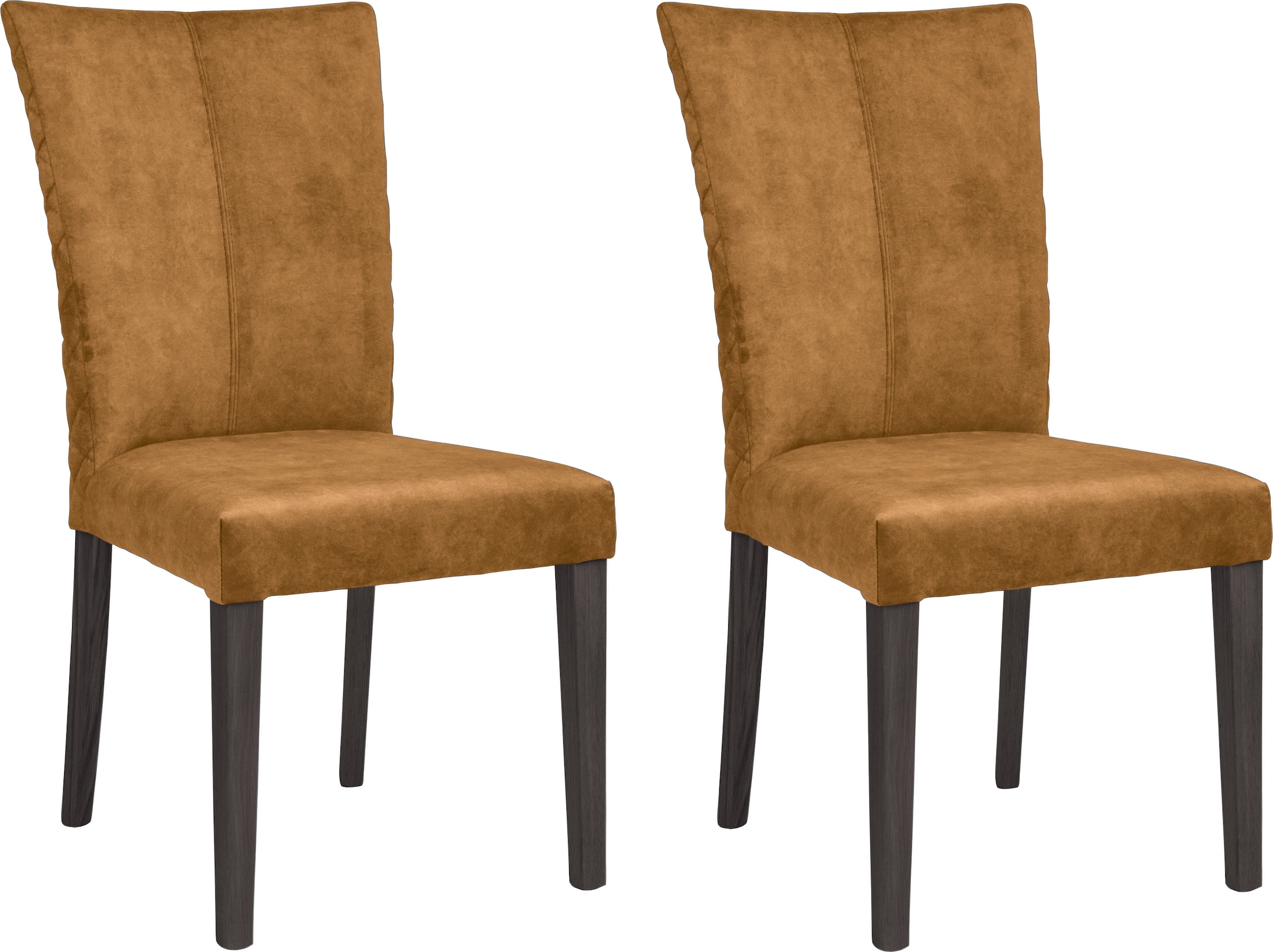 Leonique 4-Fußstuhl "Vence" (Set) 2 Stk.mit Rautensteppung in der Rückenleh günstig online kaufen