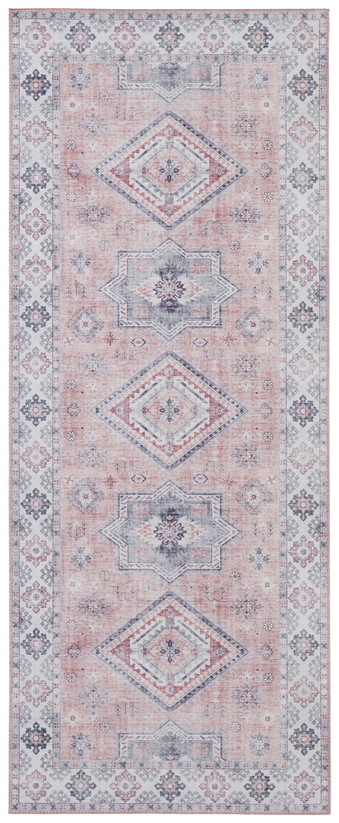 HANSE Home Teppich "Gratia" rechteckig 5 mm Höhe Orientalisch, Vintage, Flachgewebe, Läufer, Wohnzimmer, Schlafzimmer