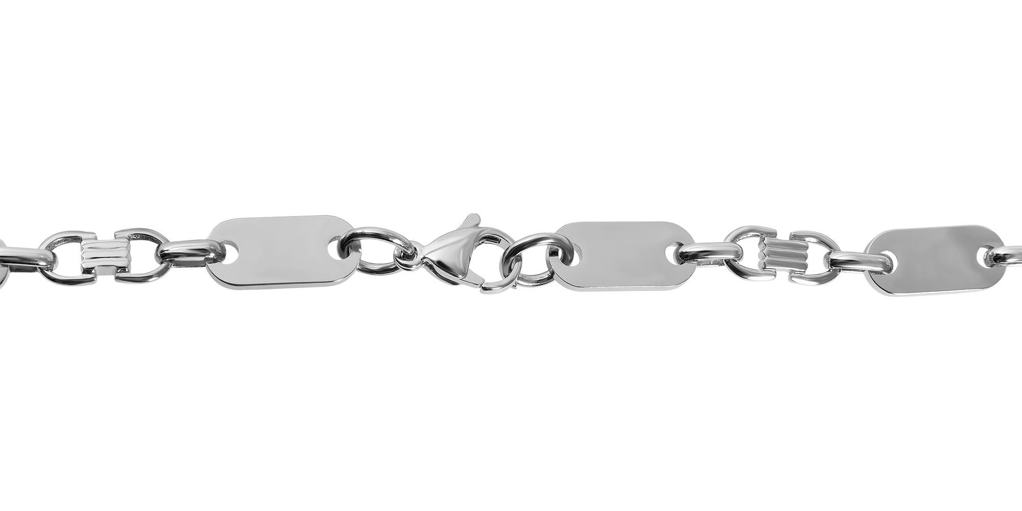 Adelia´s Kette ohne Anhänger »Unisex Halskette – Plattenkette aus Edelstahl 70 cm« Ein stilvolles Geschenk für besondere Momente