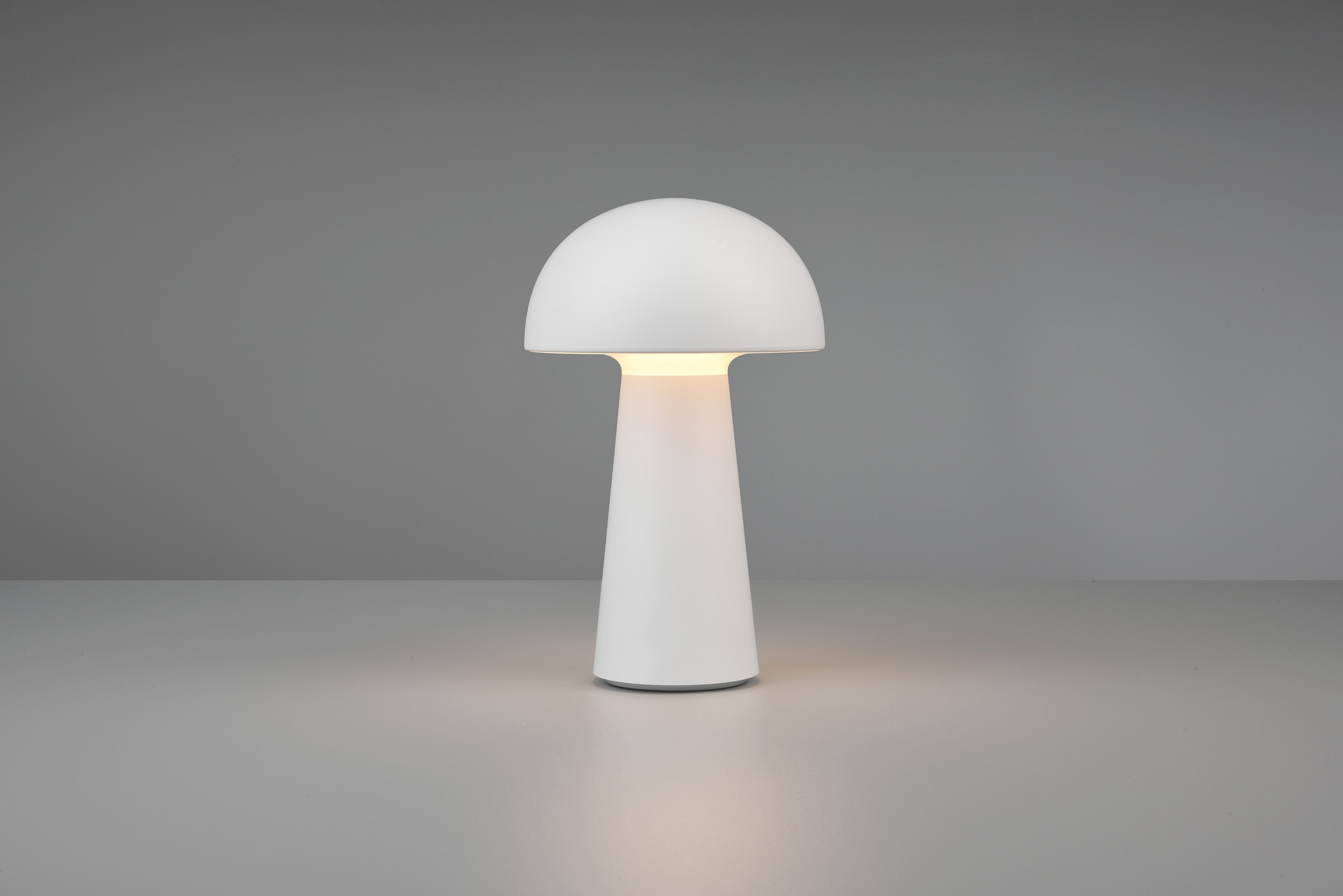 REALITY Leuchten LED Außen-Tischleuchte »Lennon«, Schutzart IP44, LED fest integriert, 4-fach Touchdimmer, Ladefunktion per USB-C