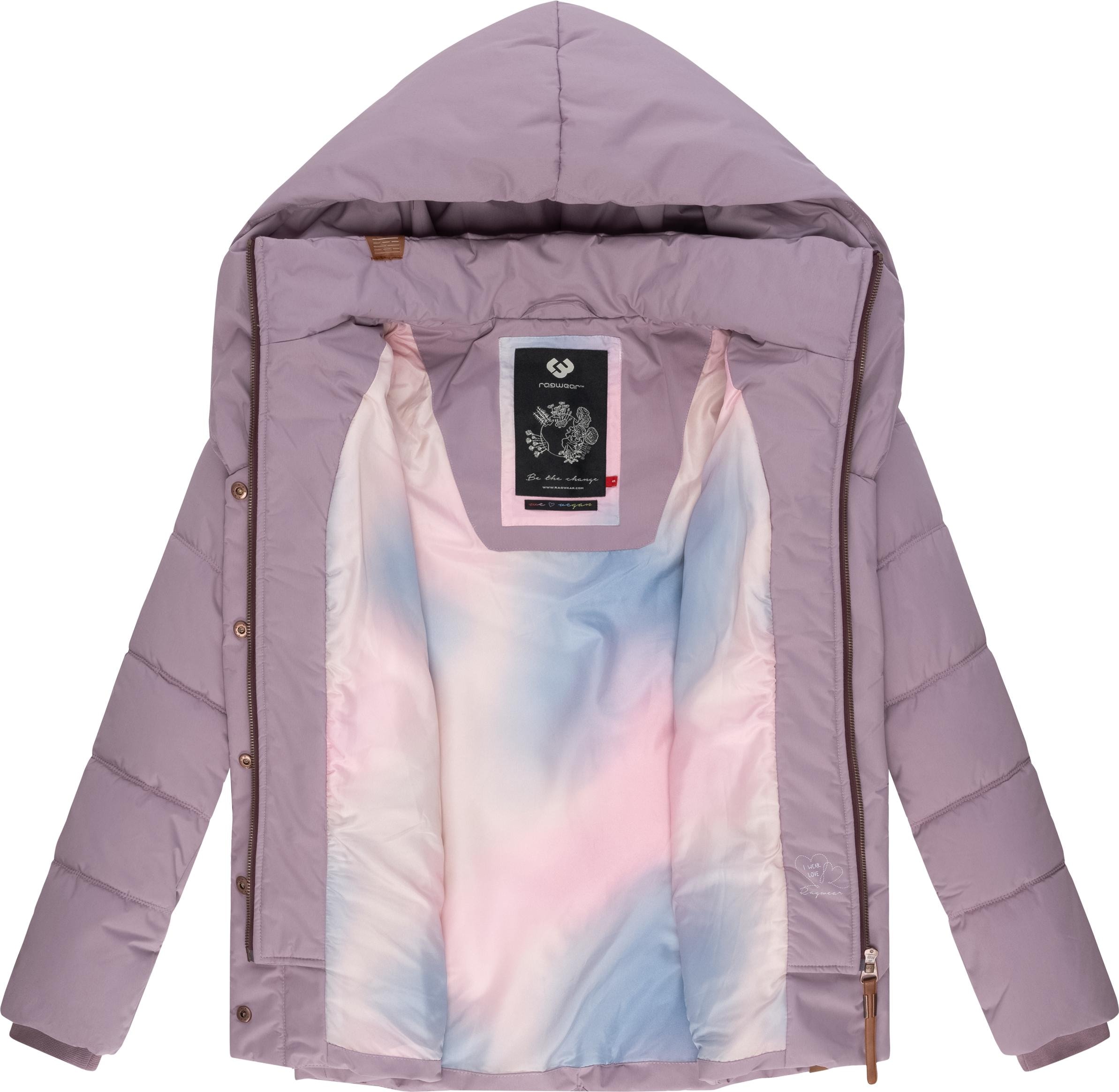 Ragwear Anorak »Natesa Intl.«, mit Kapuze, stylische Winterjacke mit V-Steppung und Kapuze