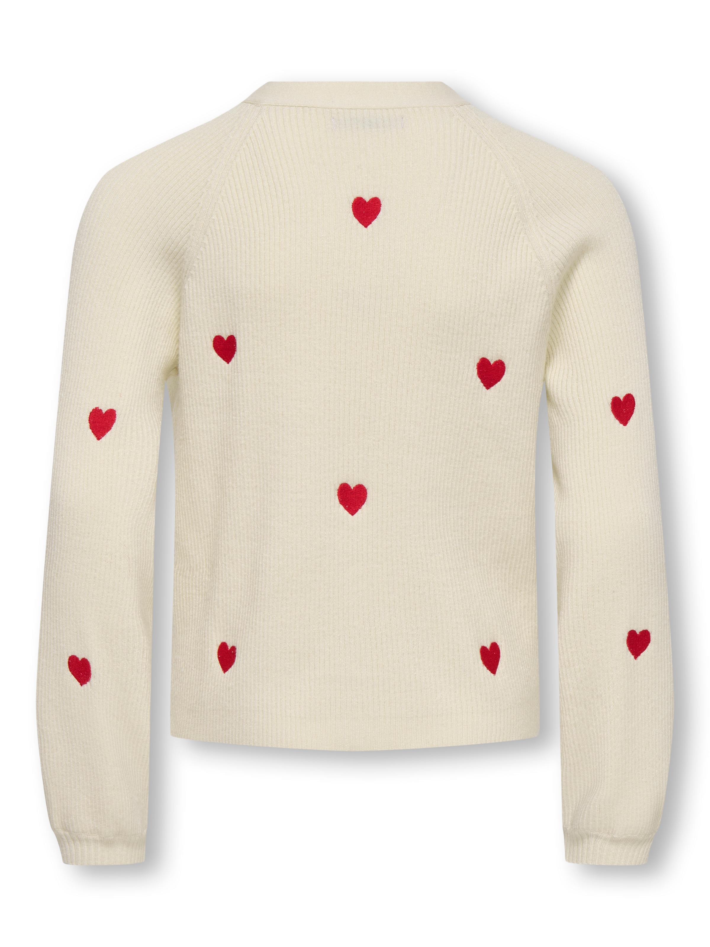 KIDS ONLY Strickjacke »KOGDANA LIFE LS HEART VNECK CARDIGAN KNT« 1