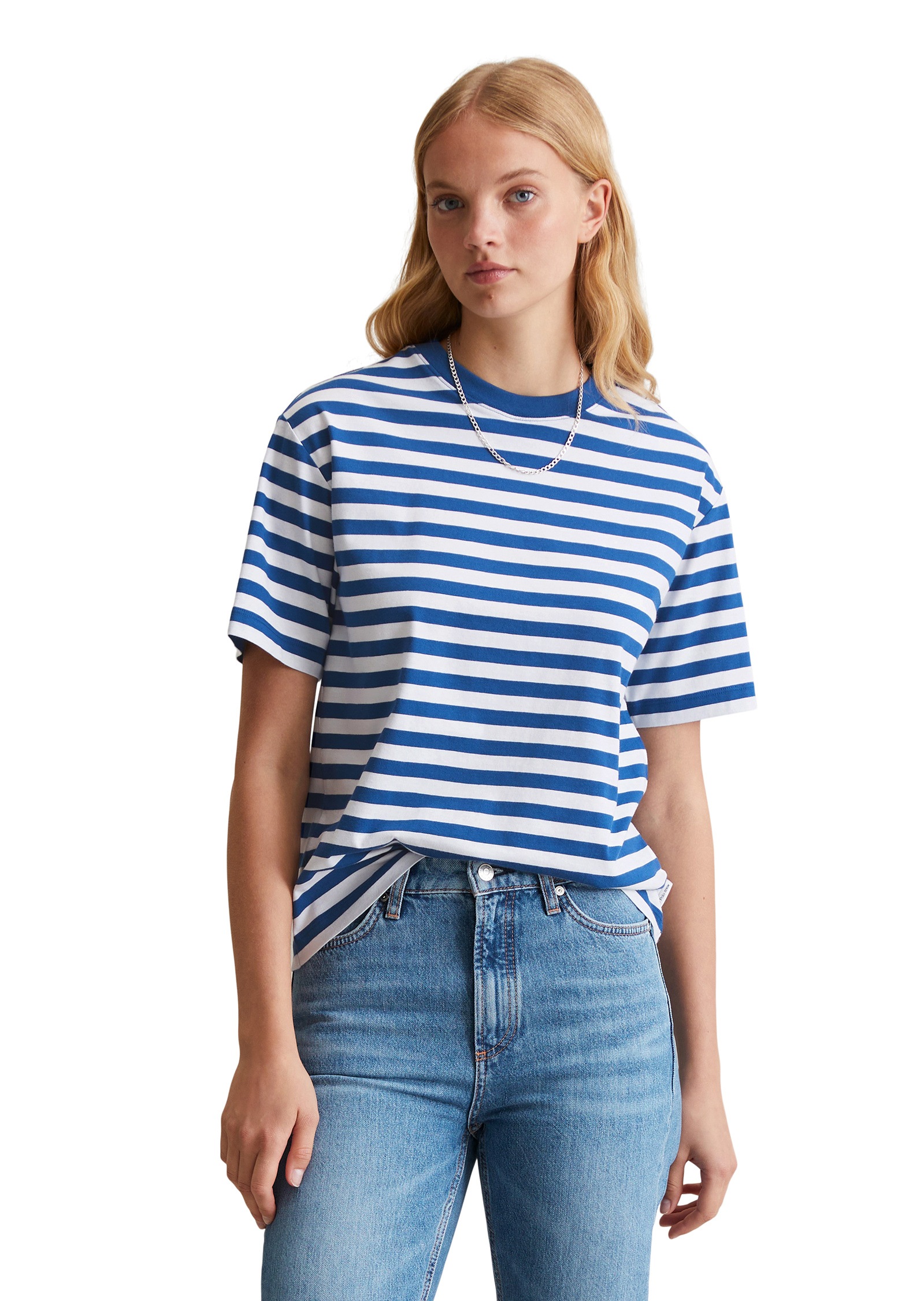 Marc OPolo DENIM T-Shirt "aus Organic Cotton" günstig online kaufen