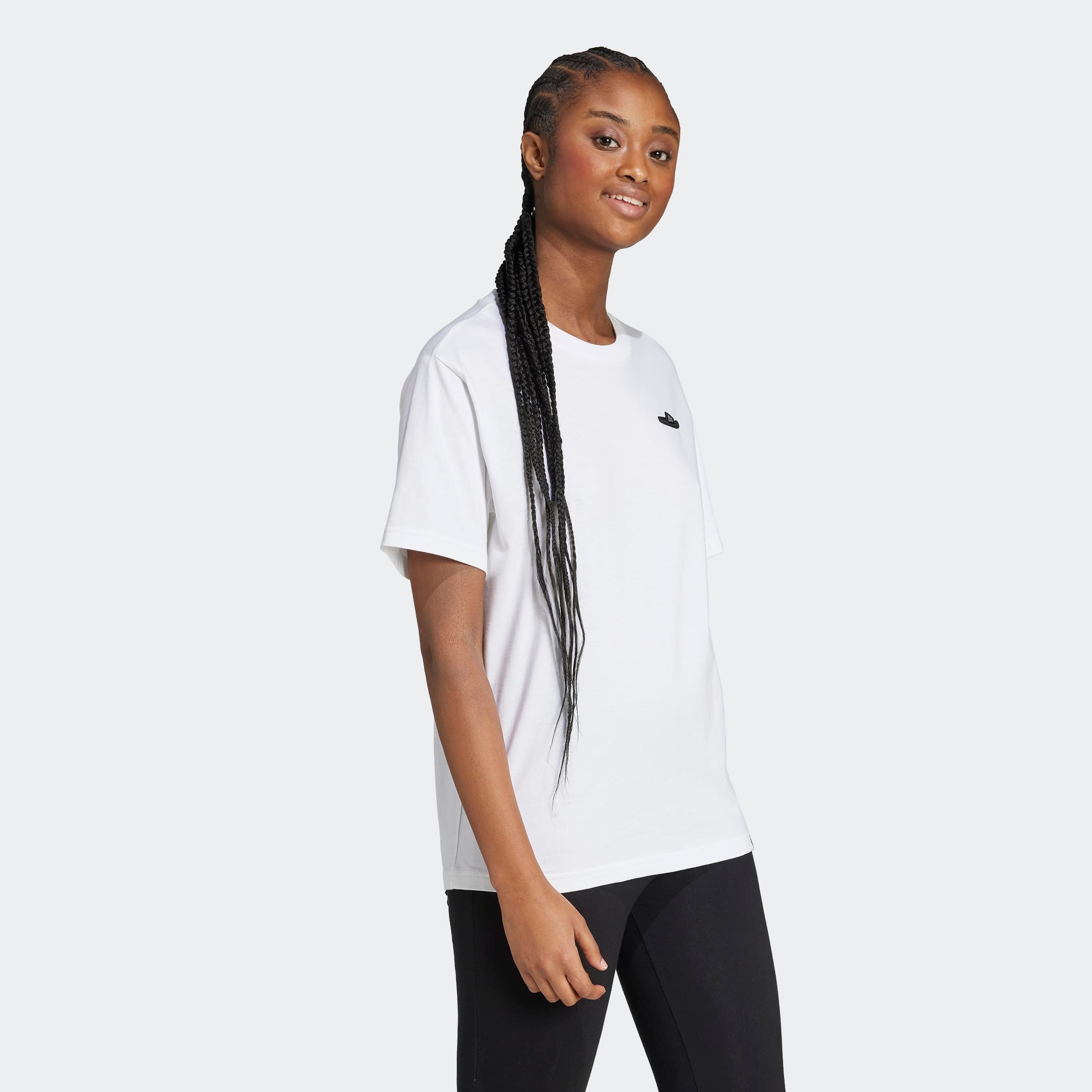 adidas Sportswear T-Shirt "SLIDE TEE" sportlicher Stil, kurze Ärmel, ohne V günstig online kaufen