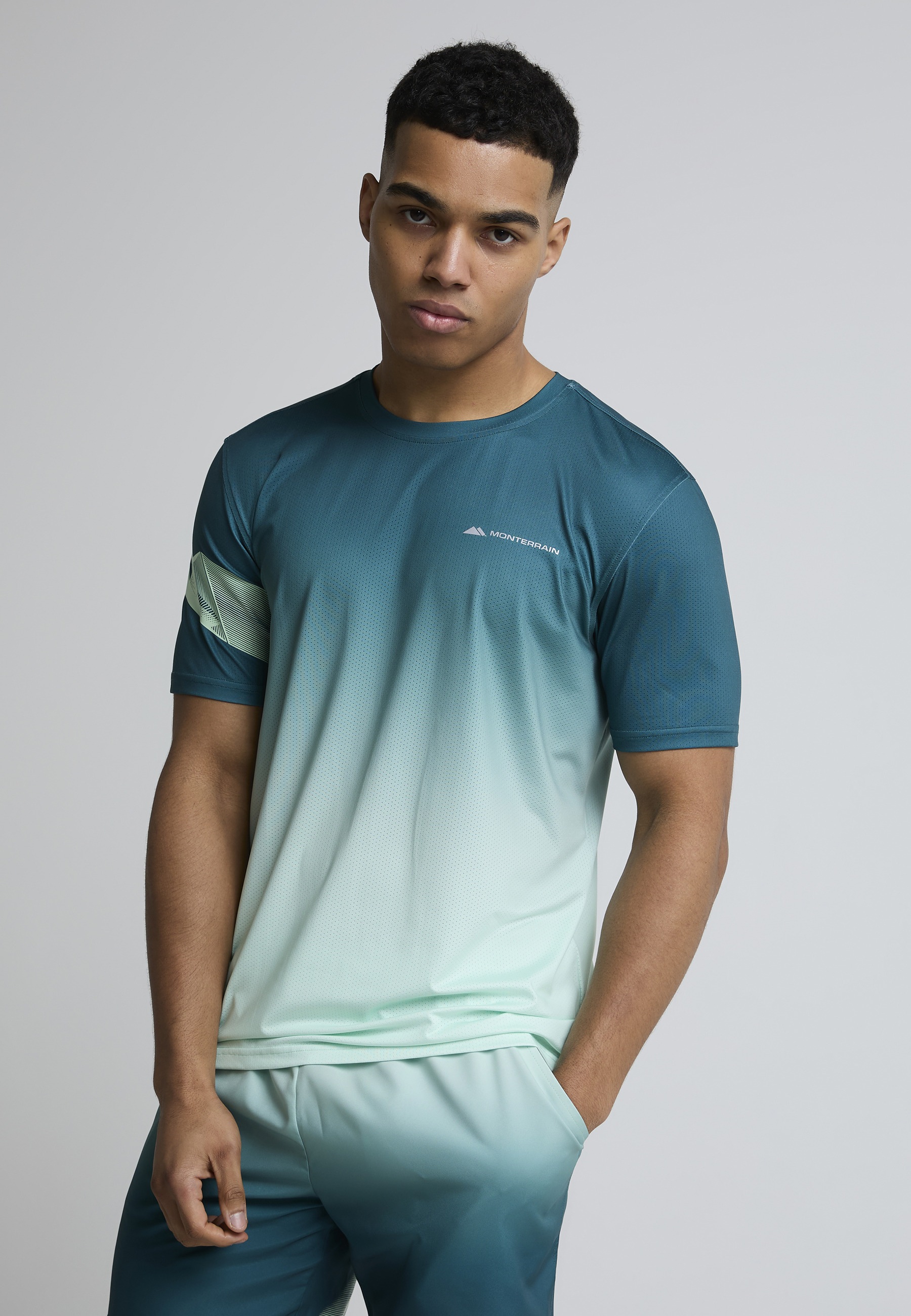 Monterrain T-Shirt »Monterrain DISTANCE OMBRE TEE« 1