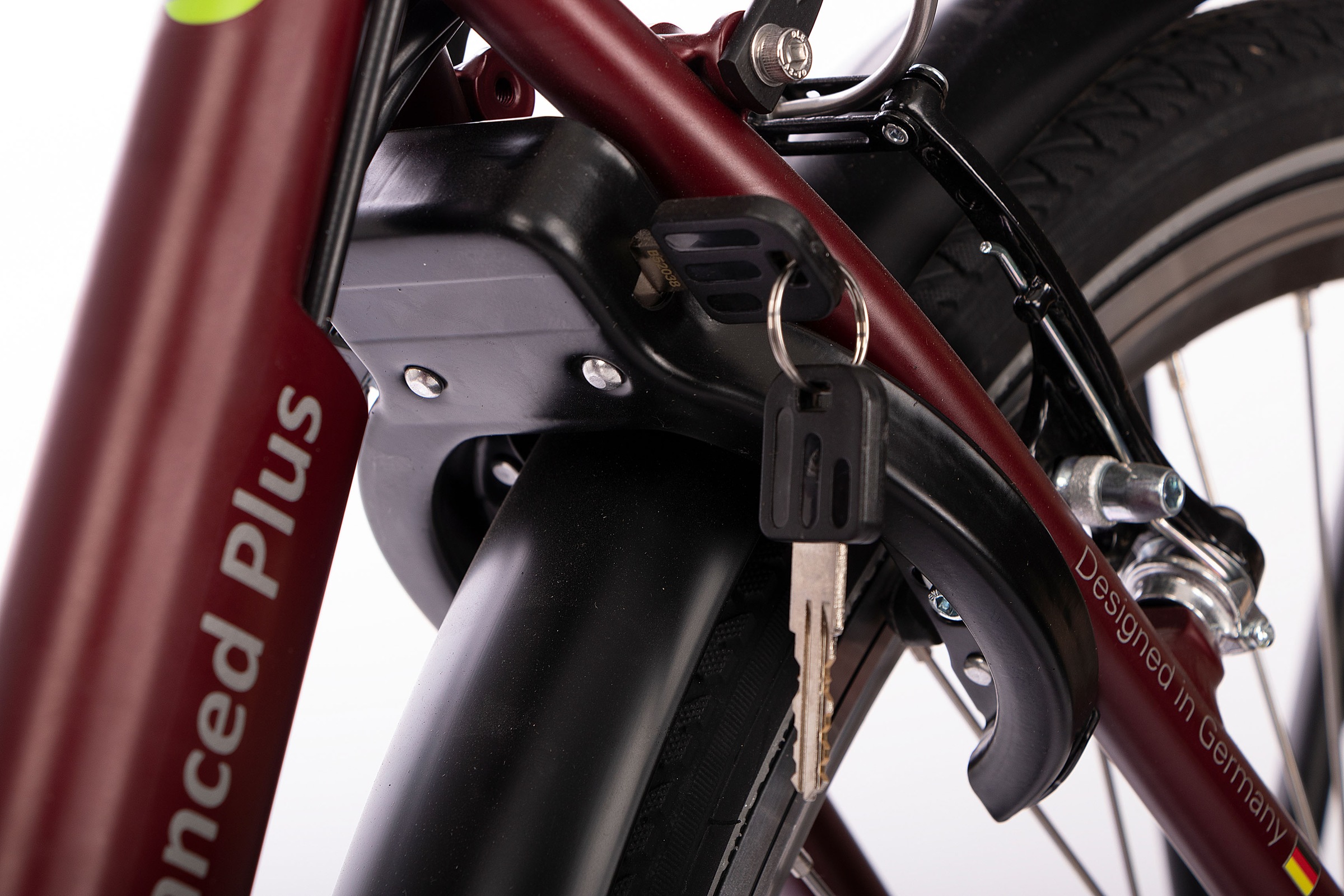 SAXONETTE E-Bike »Advanced Plus«, 3 Gang, Frontmotor 250 W, (mit Akku-Ladegerät u. integr. Rahmenschloss), Pedelec, Elektrofahrrad für Damen u. Herren