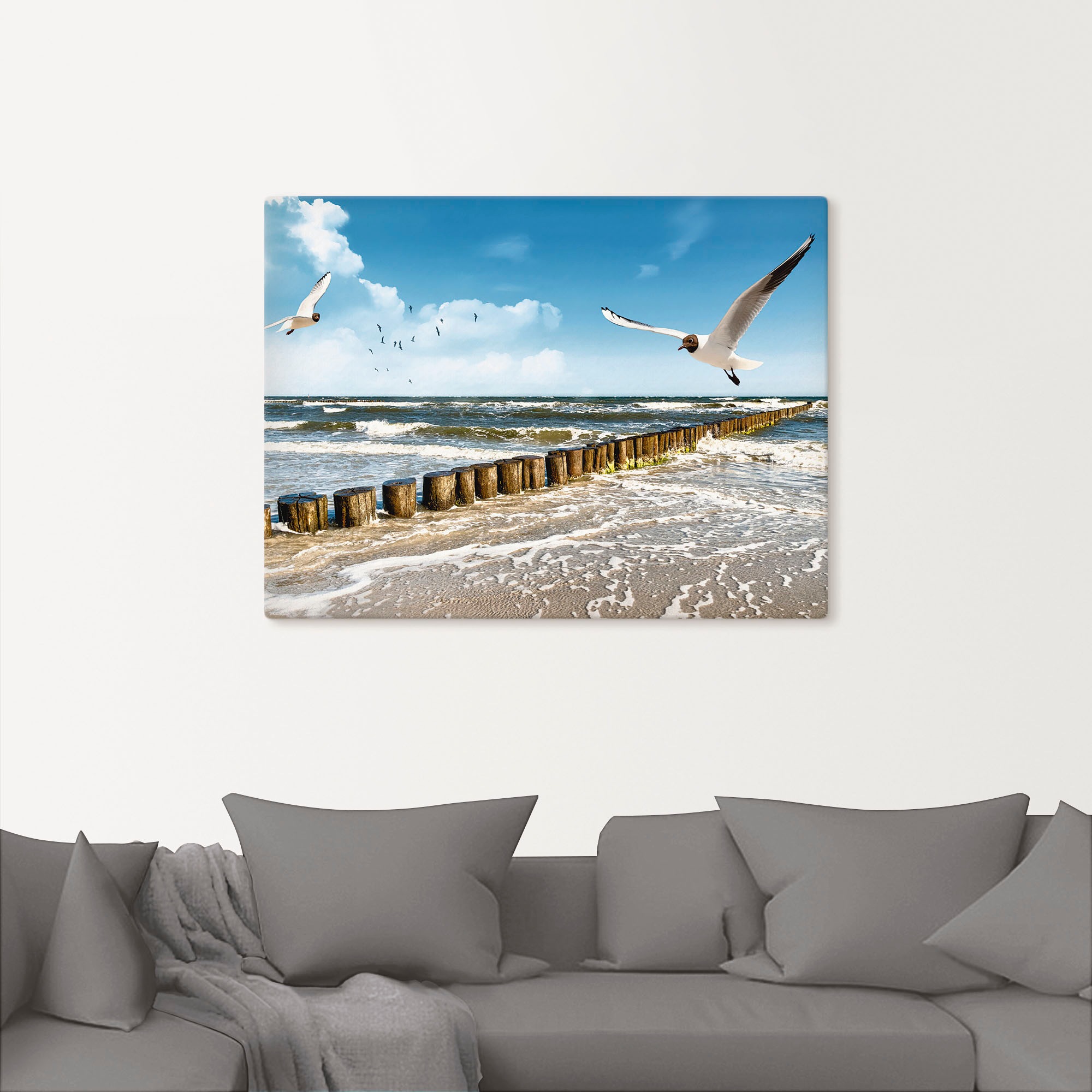 Artland Wandbild "Ostsee" Gewässer 1 Stk. tlg. als Leinwandbild, Poster in günstig online kaufen