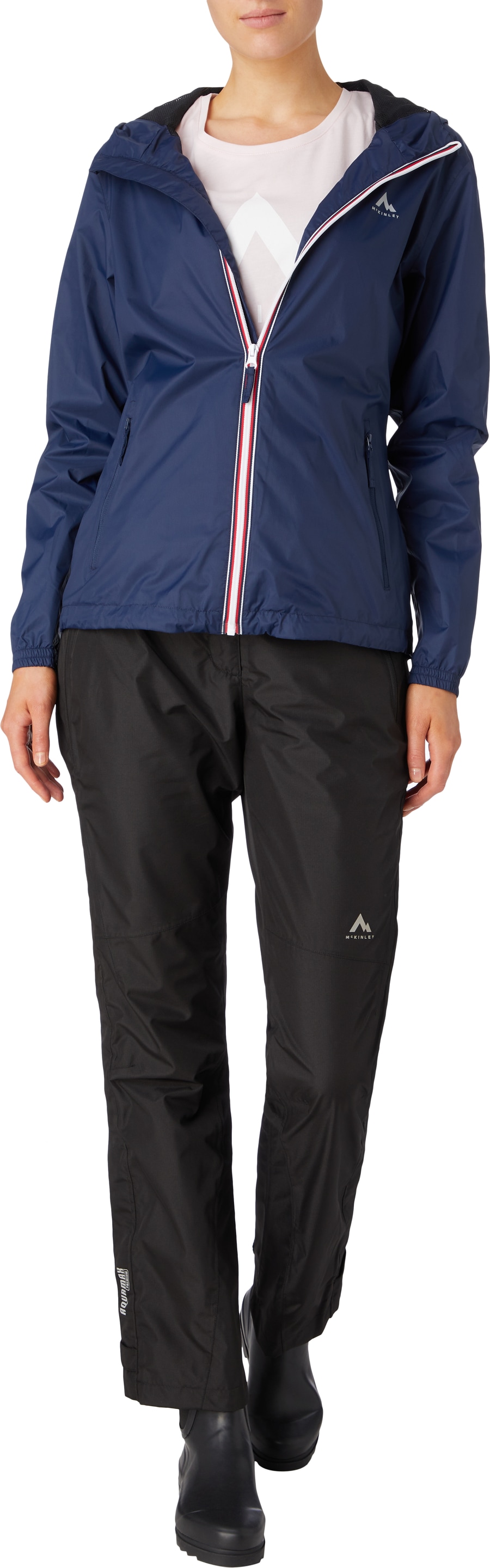 Thumbnail - McKINLEY Regenjacke "Regenjacke Kereol III wms" 1 Stk. tlg. mit Kapuze