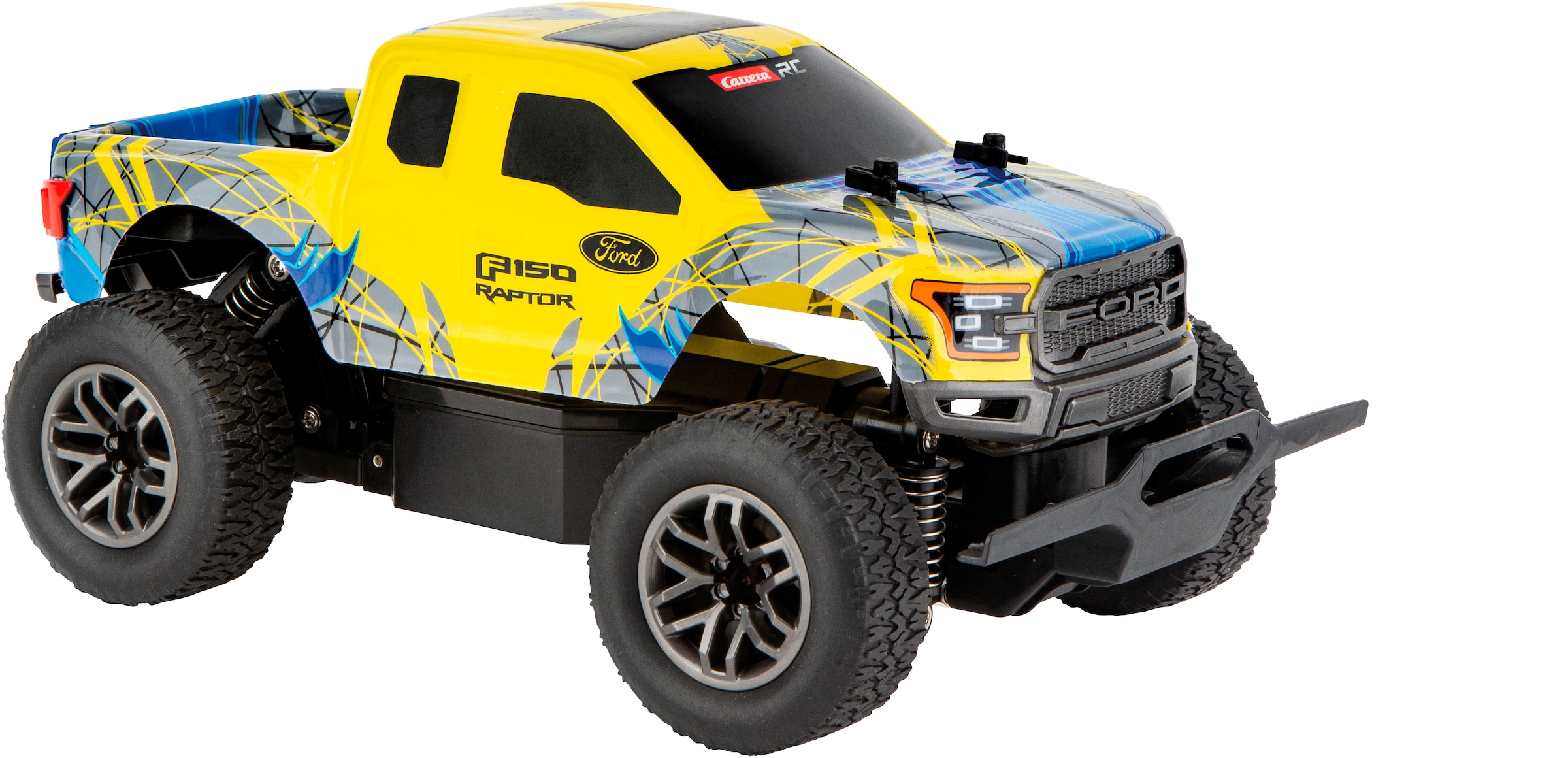 RC-Monstertruck »Carrera® RC - Ford F-150 Raptor, y/b D/P 2,4GHz«