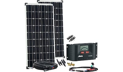 Solaranlage »basicPremium-L 200W Solaranlage 12V/24V«, (Set)