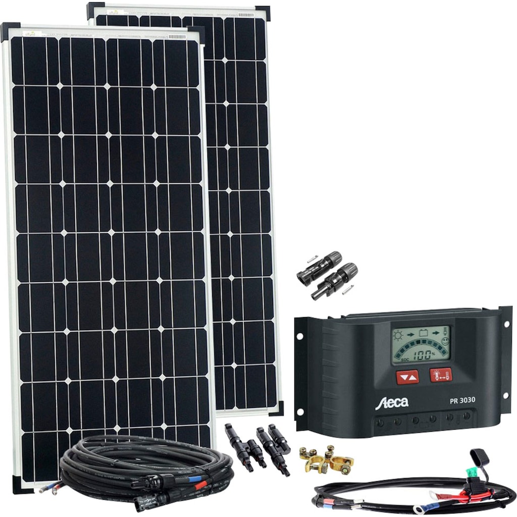 offgridtec Solaranlage »basicPremium-L 200W Solaranlage 12V/24V«, (Set)