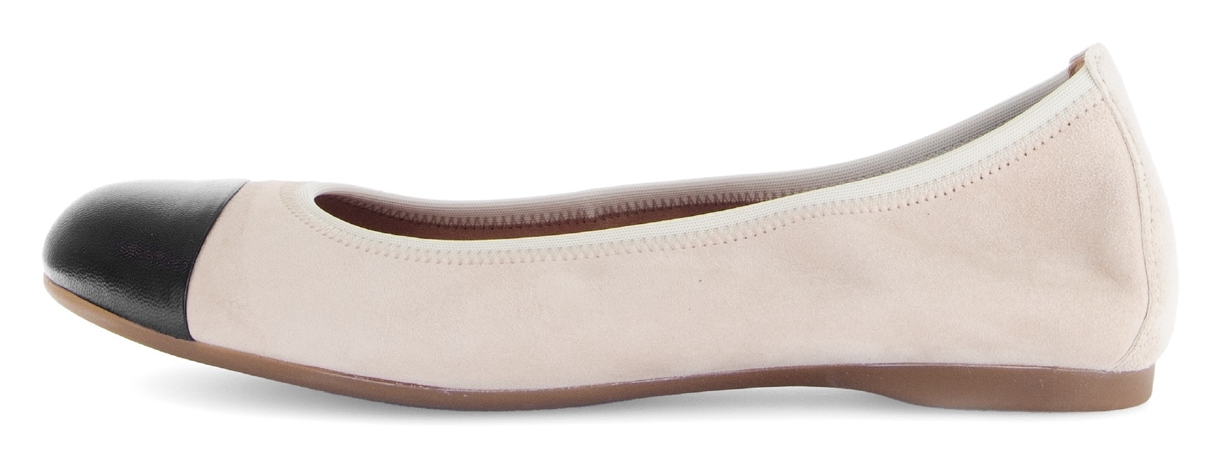 Gabor Ballerina, Blockabsatz, Schlupfschuh, Businesschuh mit Best Fitting-Ausstattung
