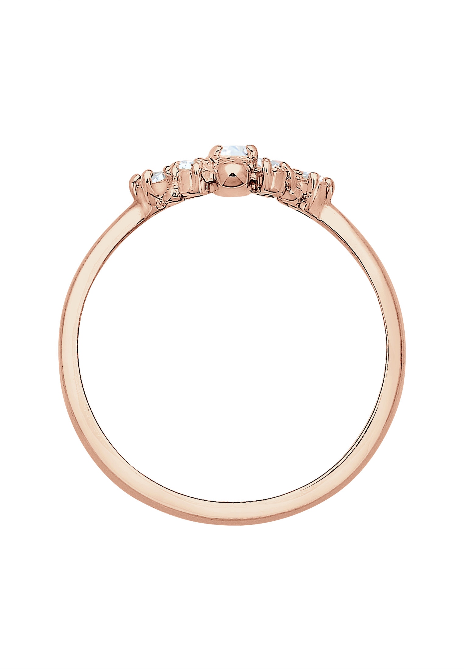 Elli Verlobungsring »Verlobungsring Zirkonia Weiß 925 Sterling Silber«